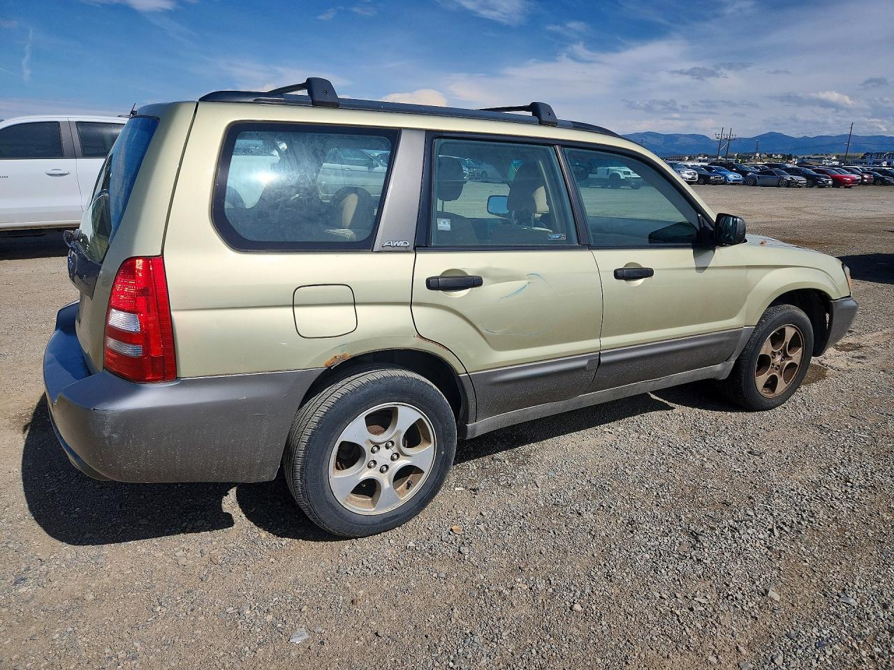 2003 Subaru Forester 2.5xs Gold vin: JF1SG65683H720498