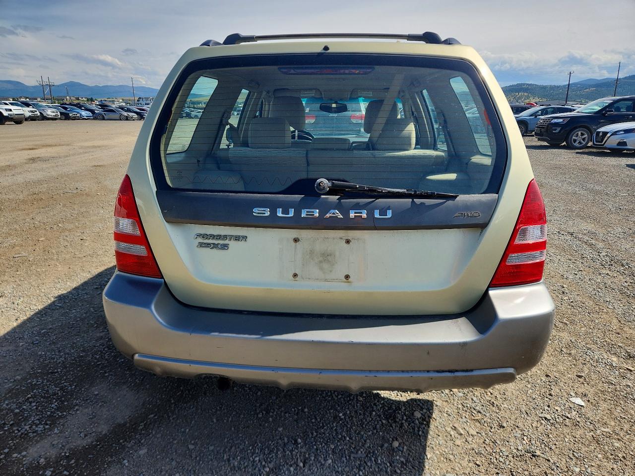 2003 Subaru Forester 2.5xs Gold vin: JF1SG65683H720498