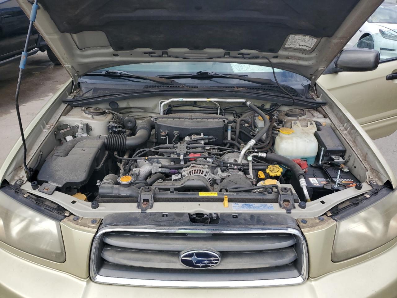 2003 Subaru Forester 2.5xs Золотой vin: JF1SG65683H750018