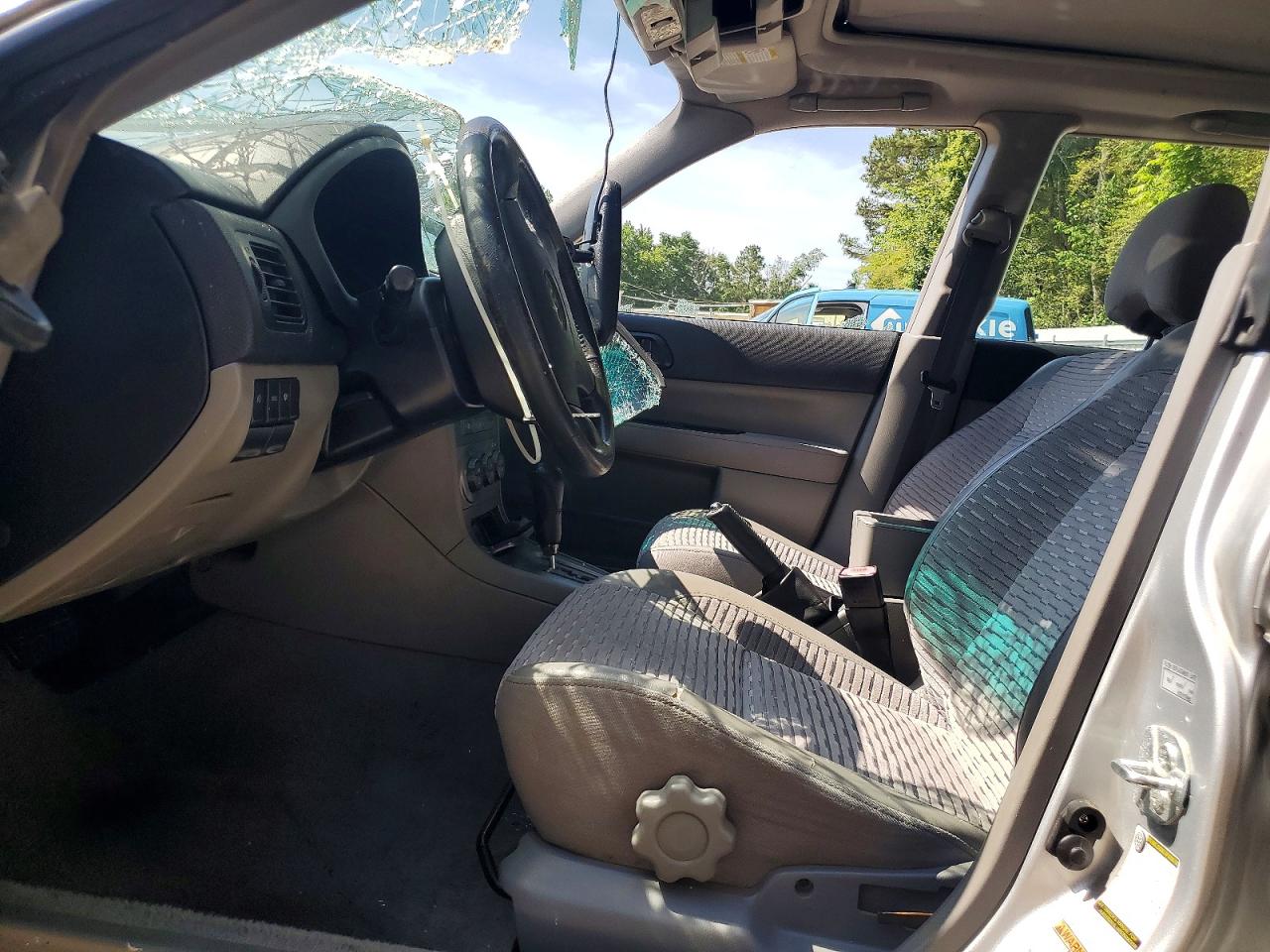 2004 Subaru Forester 2.5xs Gray vin: JF1SG65684H766057