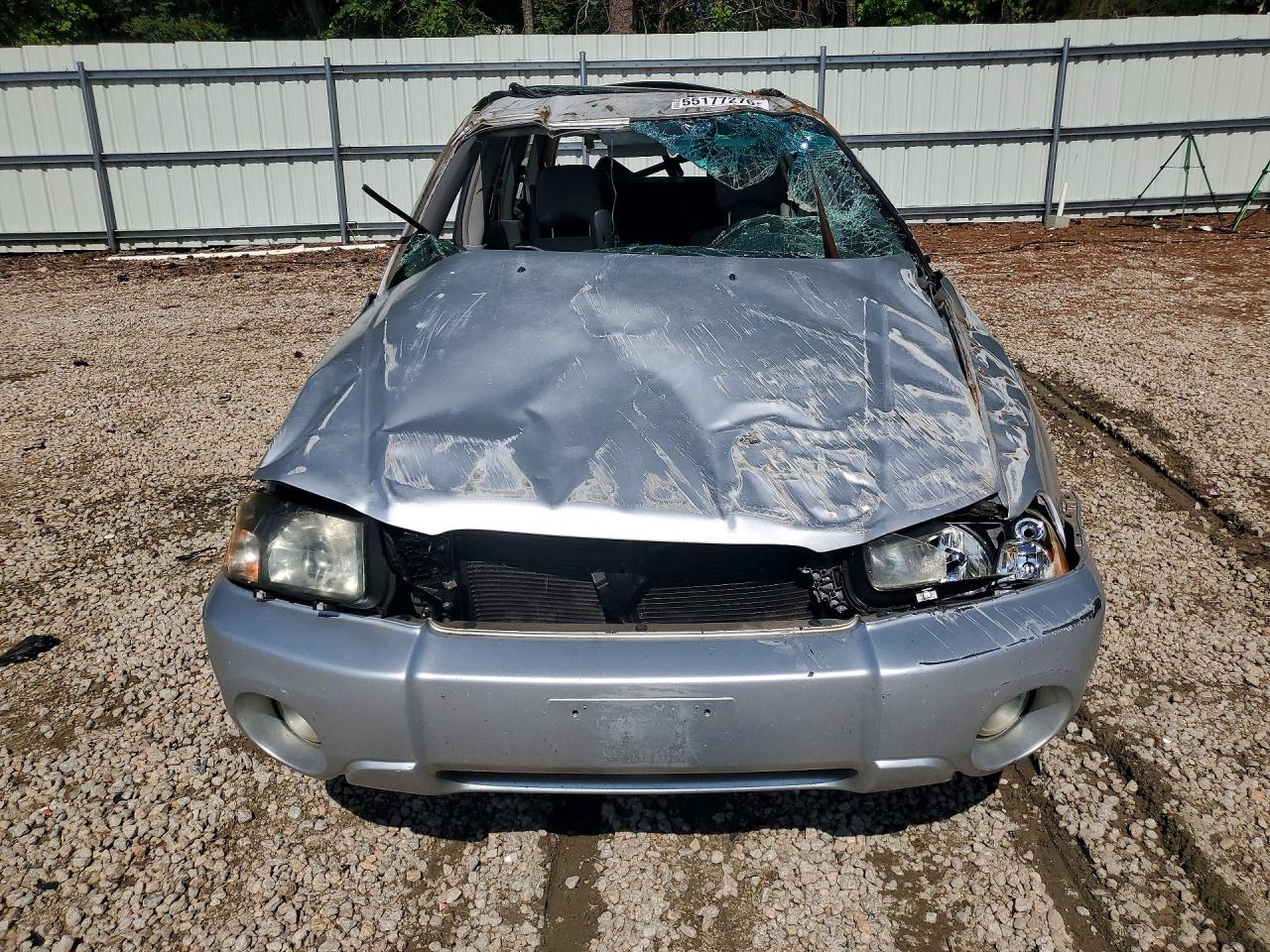 2004 Subaru Forester 2.5xs Gray vin: JF1SG65684H766057