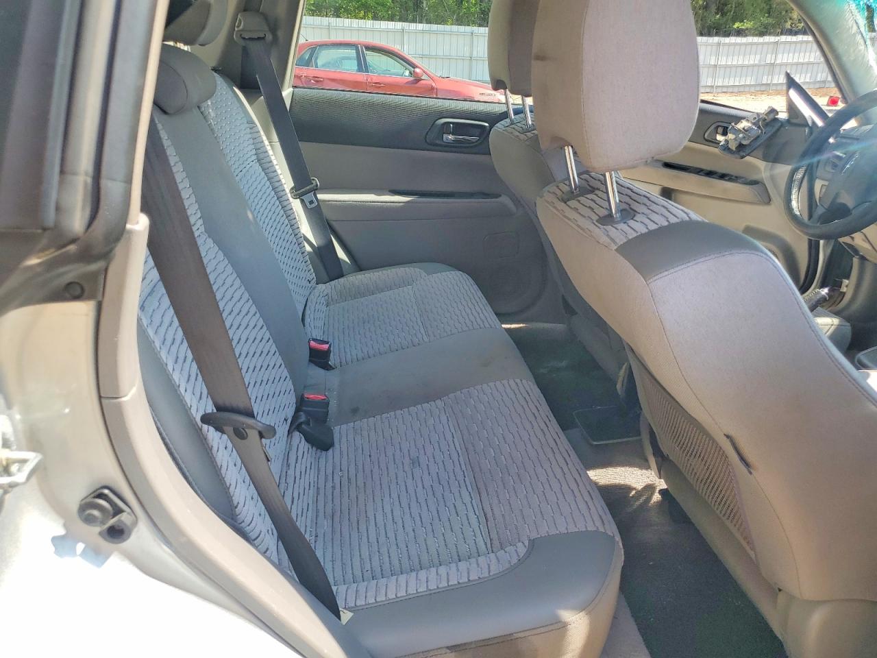 2004 Subaru Forester 2.5xs Gray vin: JF1SG65684H766057