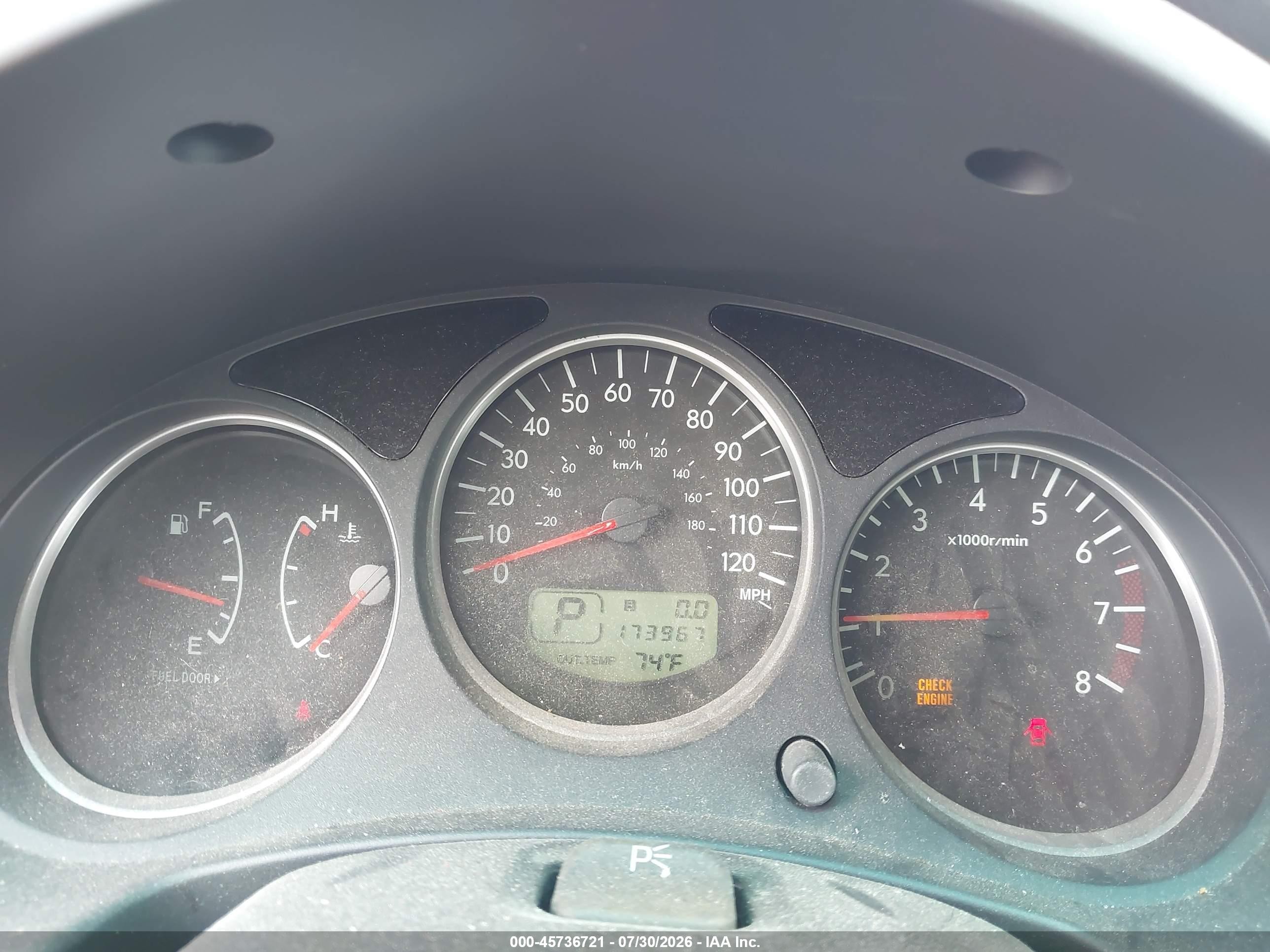 2006 Subaru Forester 2.5x Dark Blue vin: JF1SG65686H749228