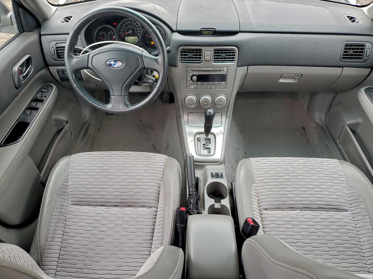 2005 Subaru Forester 2.5xs Silver vin: JF1SG65695H709237