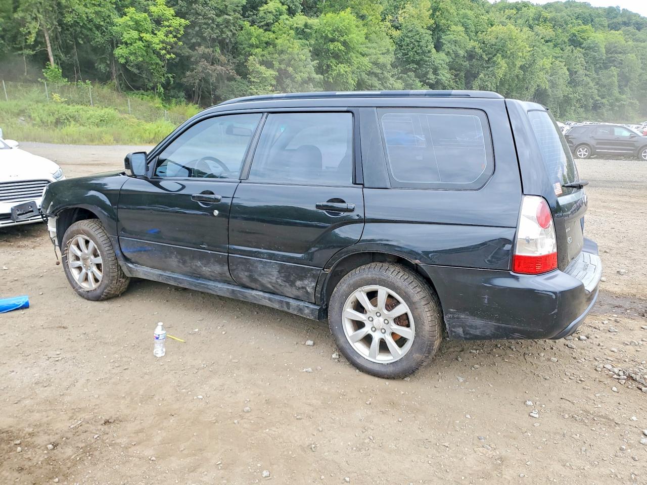 2007 Subaru Forester 2.5x Premium Black vin: JF1SG65697H717356