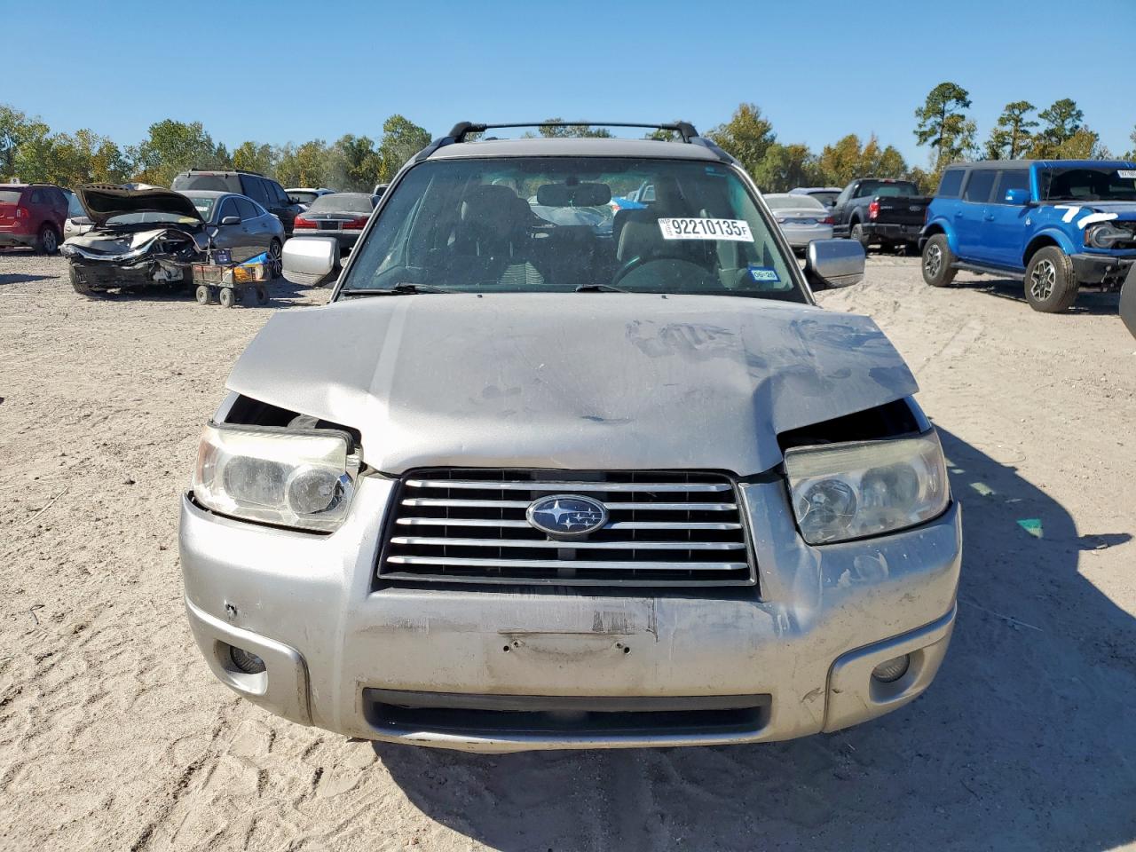 2007 Subaru Forester 2.5x Premium Серебряный vin: JF1SG656X7H701389