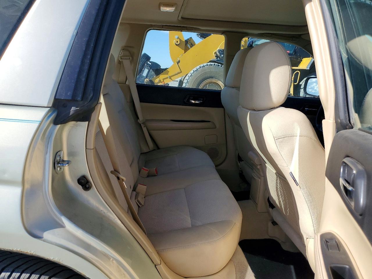 2007 Subaru Forester 2.5x Premium Gold vin: JF1SG656X7H722159
