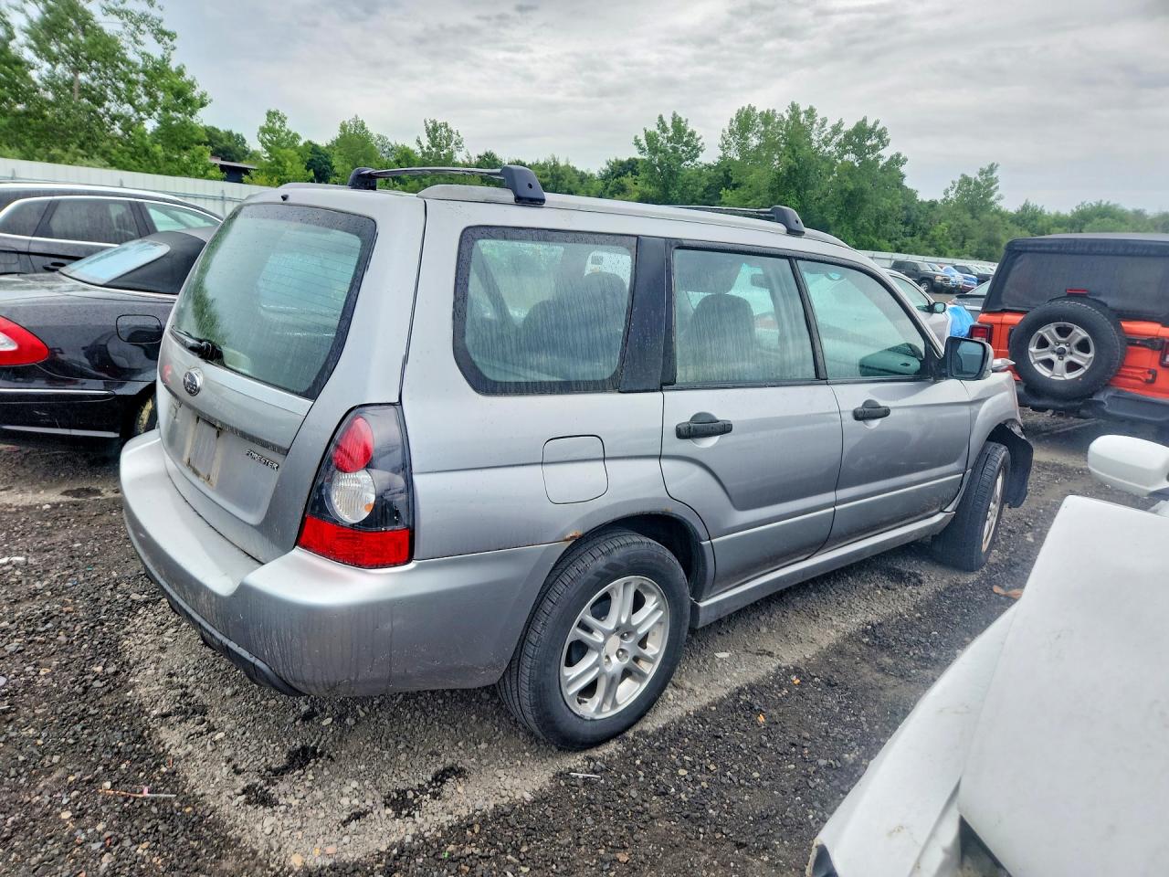 2008 Subaru Forester Sports 2.5x Silver vin: JF1SG66658H724398