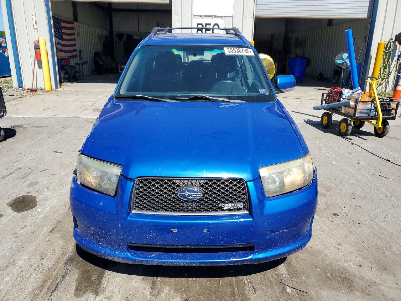 2008 Subaru Forester Sports 2.5x Blue vin: JF1SG66678H700930