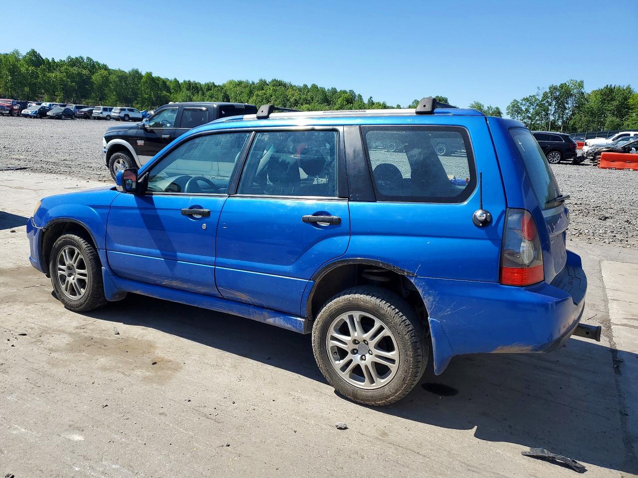 2008 Subaru Forester Sports 2.5x Blue vin: JF1SG66678H700930
