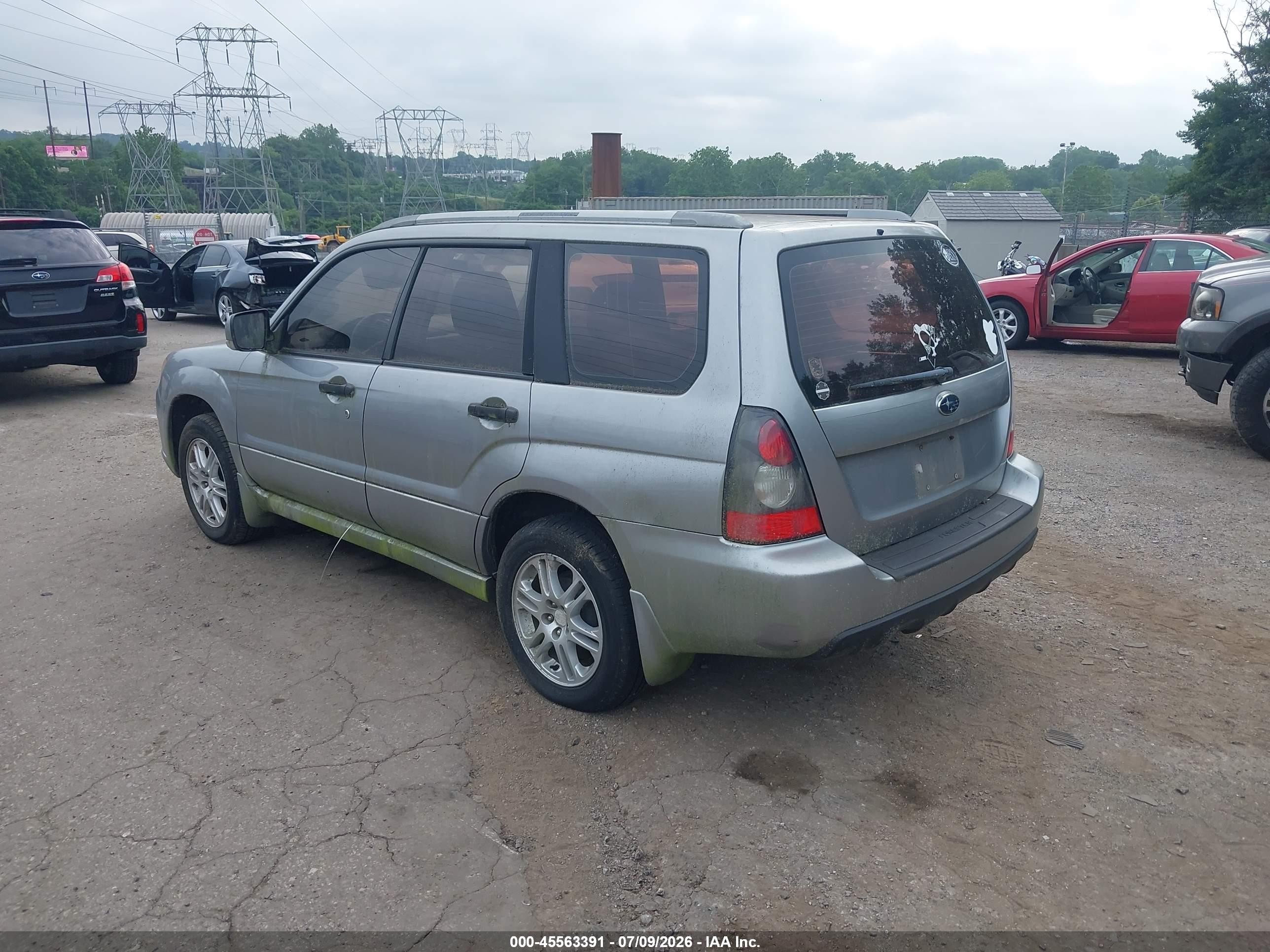2008 Subaru Forester Sports 2.5x Серебряный vin: JF1SG66678H718134