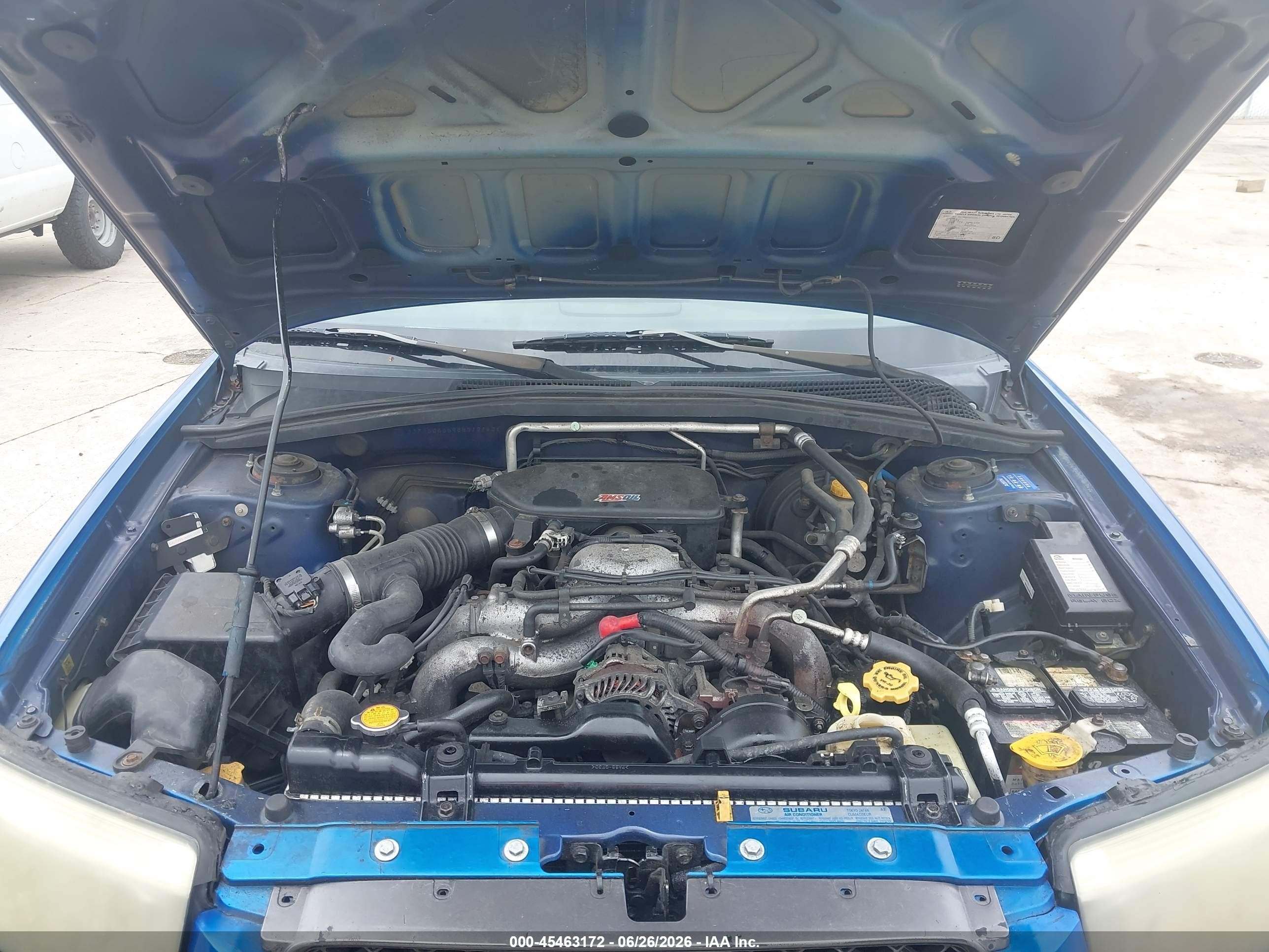 2008 Subaru Forester Sports 2.5x Blue vin: JF1SG66698H712142