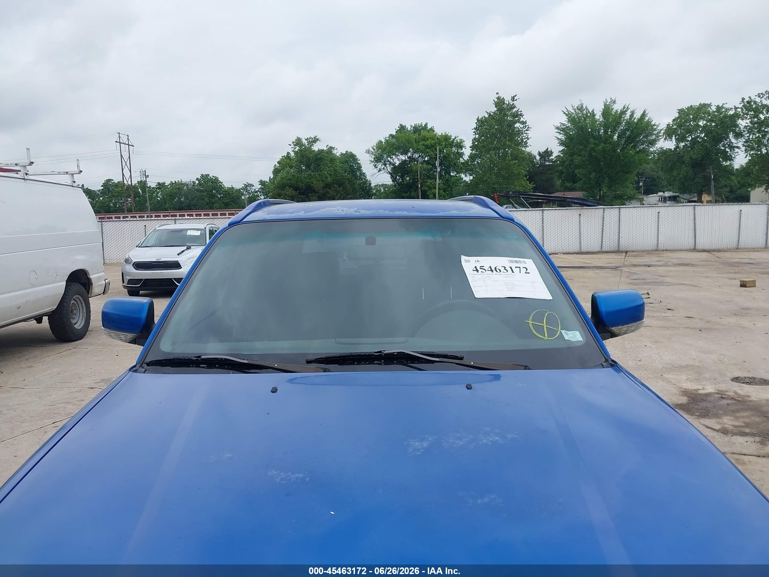 2008 Subaru Forester Sports 2.5x Blue vin: JF1SG66698H712142