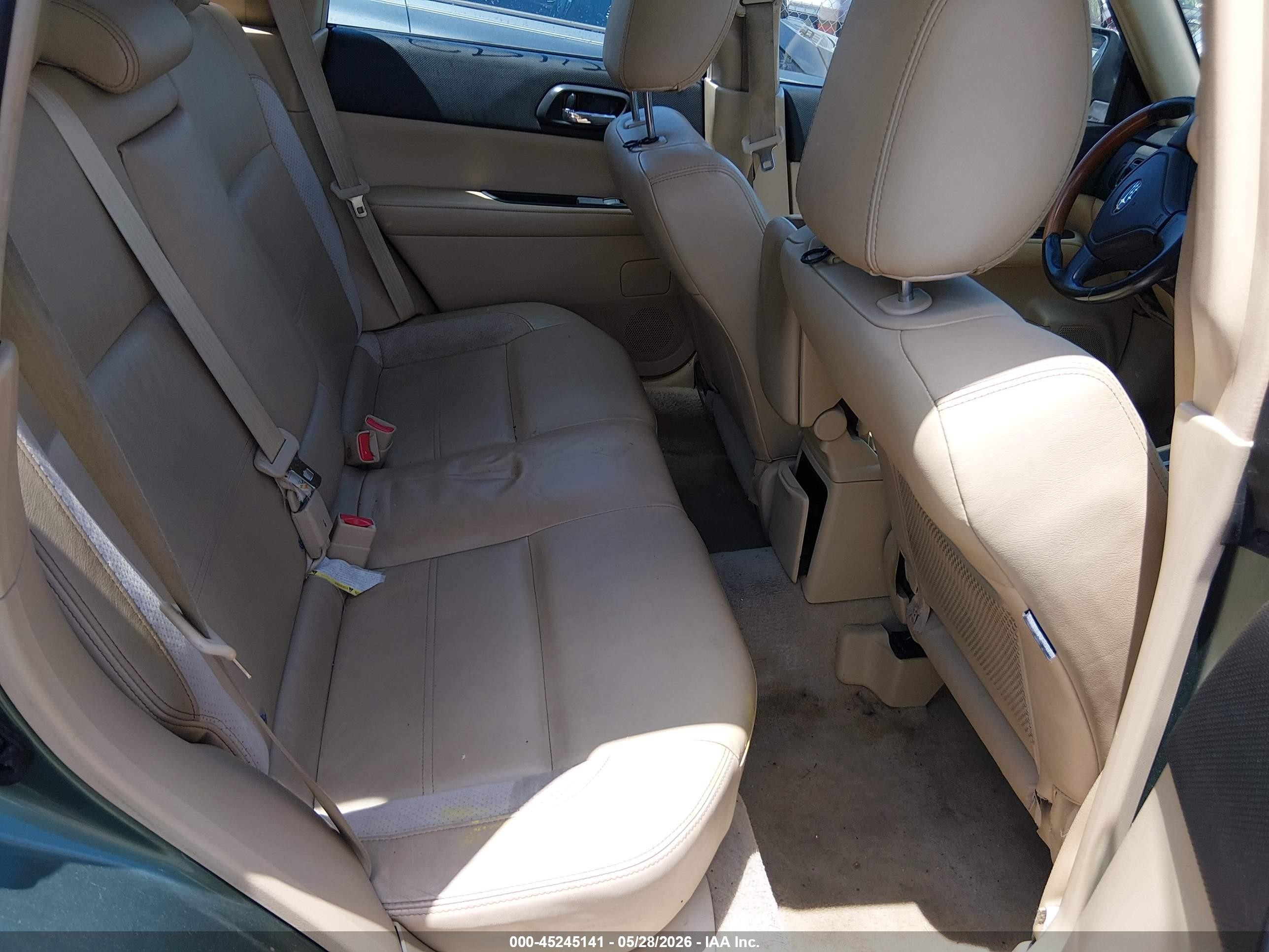 2006 Subaru Forester 2.5x L.l. Bean Edition Green vin: JF1SG67606H743579