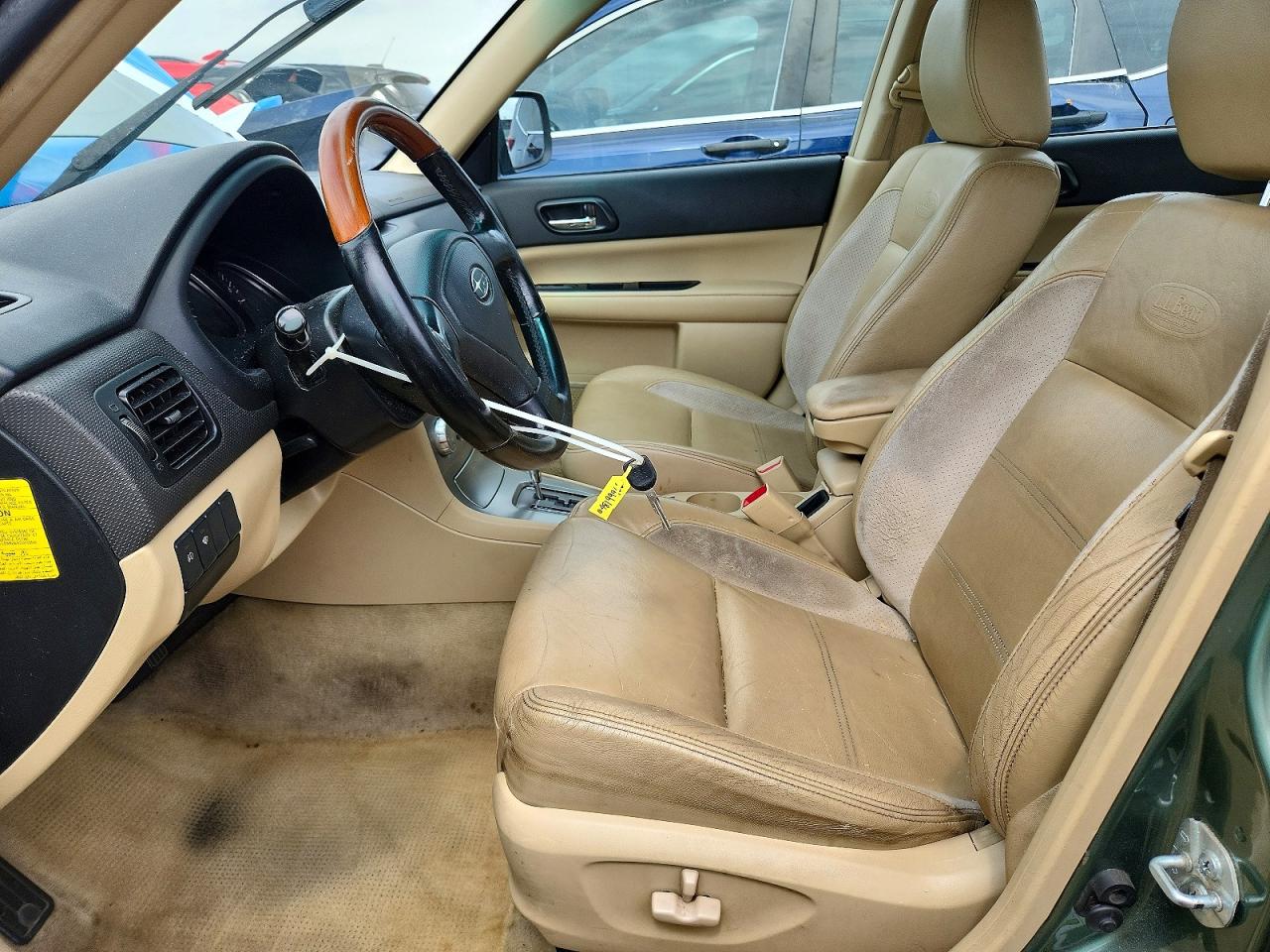 2006 Subaru Forester 2.5x Ll Bean Зеленый vin: JF1SG67606H751410