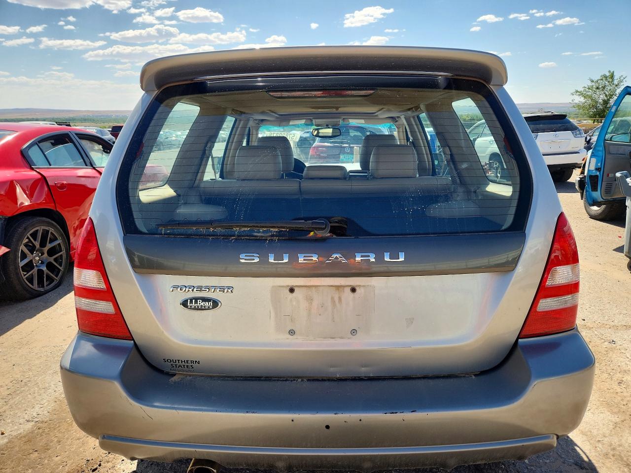 2005 Subaru Forester 2.5xs Ll Bean Silver vin: JF1SG67625H704667