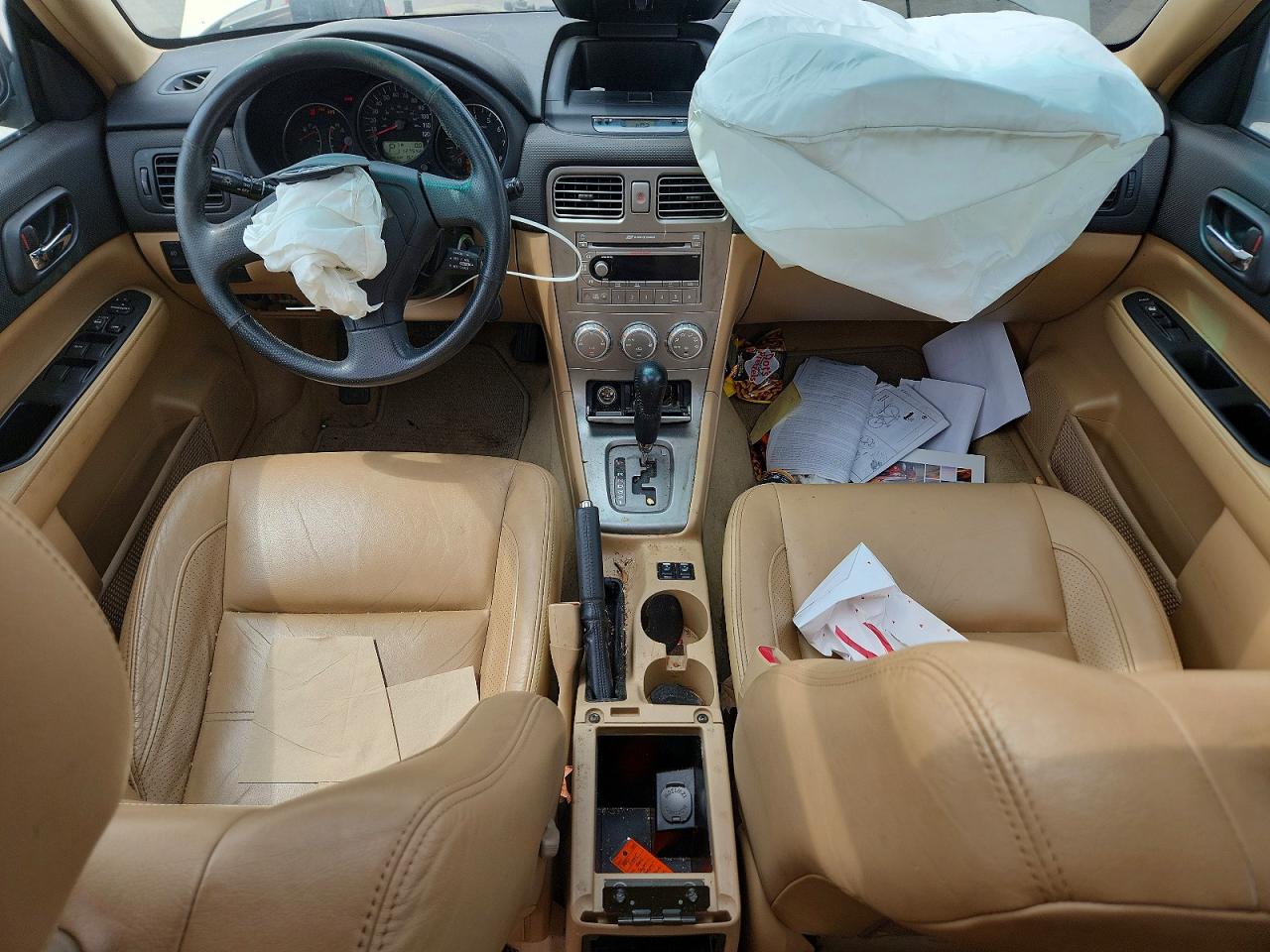 2005 Subaru Forester 2.5xs Ll Bean Beige vin: JF1SG67625H708041