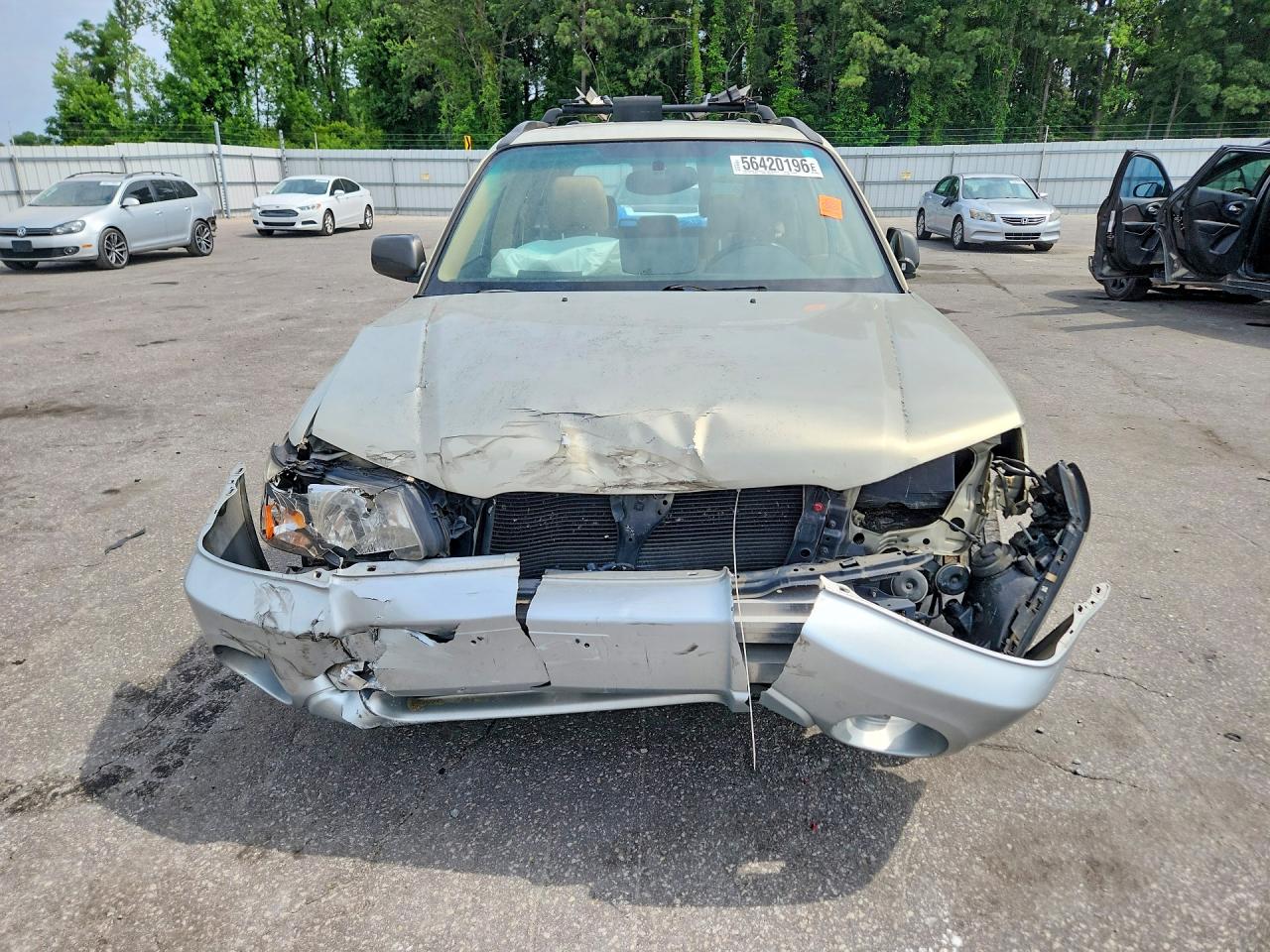 2005 Subaru Forester 2.5xs Ll Bean Beige vin: JF1SG67625H708041
