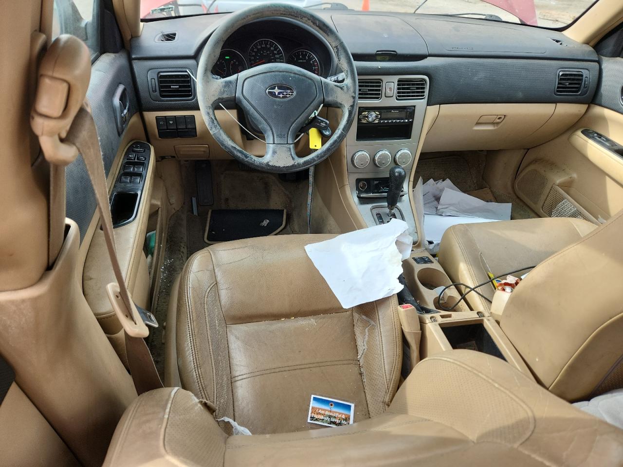 2005 Subaru Forester 2.5xs Ll Bean Red vin: JF1SG67625H747986