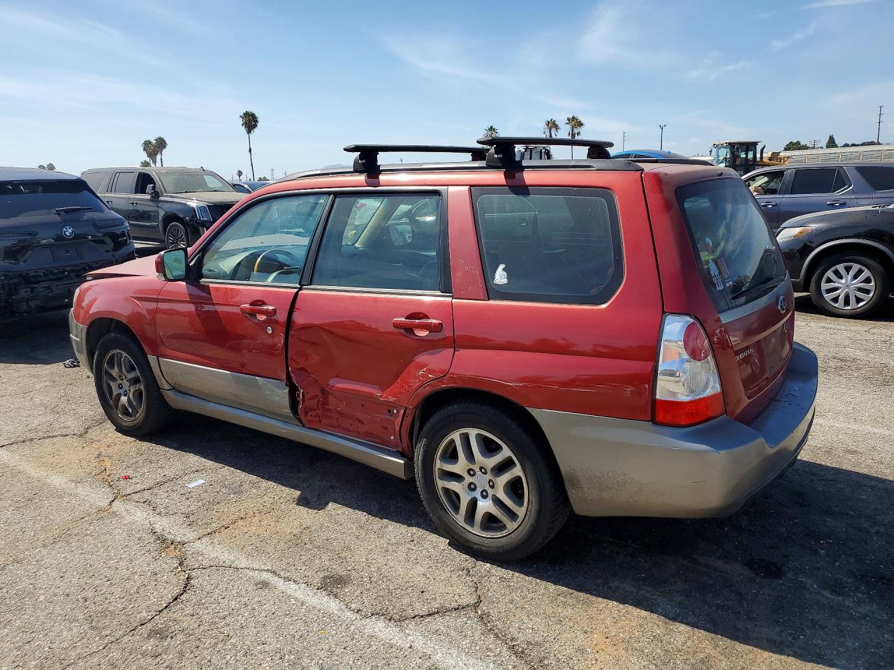 2006 Subaru Forester 2.5x Ll Bean Red vin: JF1SG67636H755807