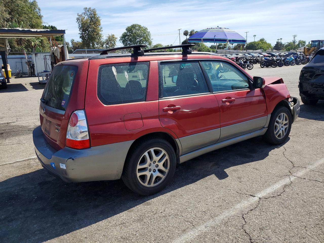2006 Subaru Forester 2.5x Ll Bean Red vin: JF1SG67636H755807