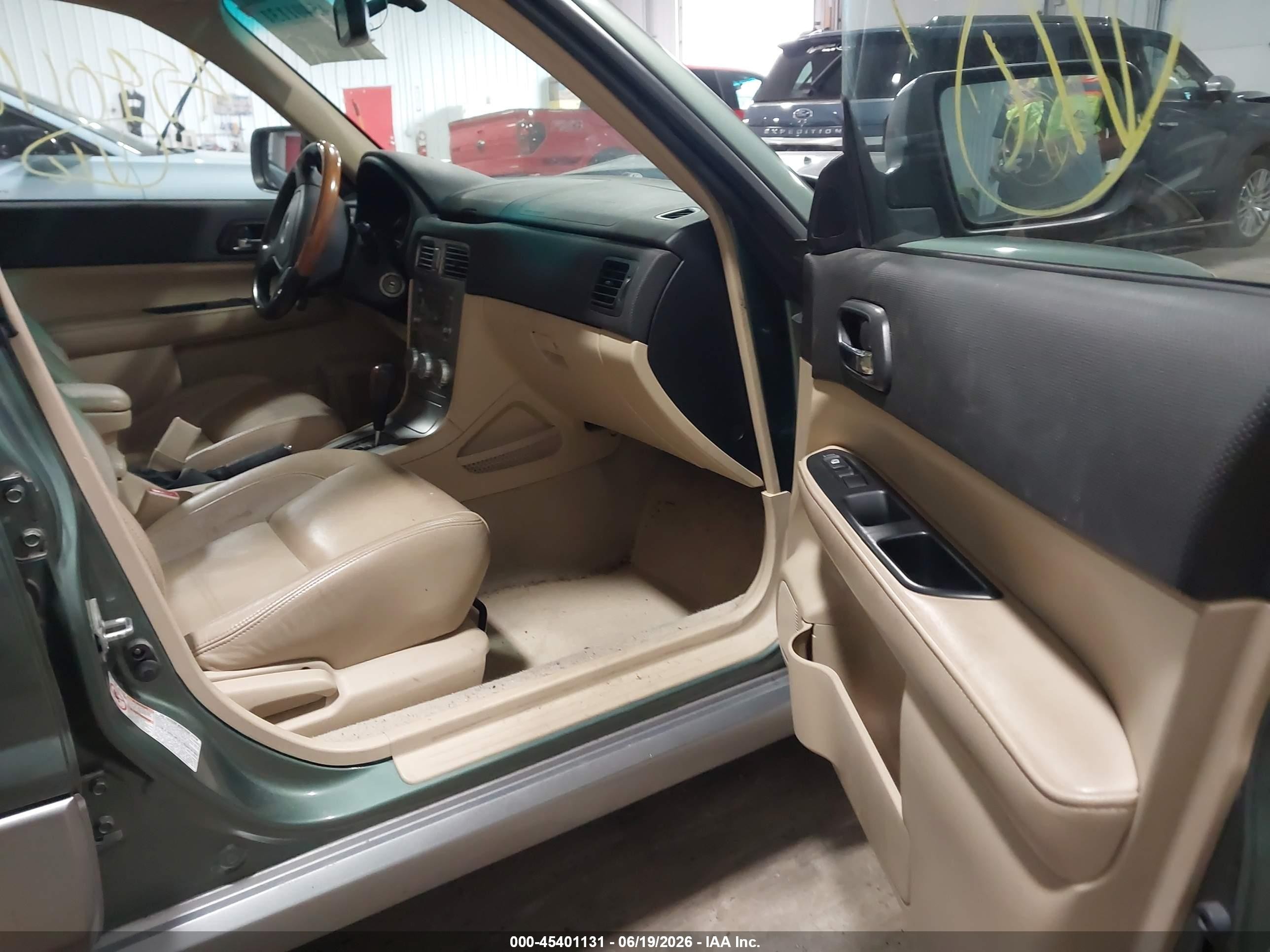 2008 Subaru Forester 2.5x L.l. Bean Edition Green vin: JF1SG67638H701958