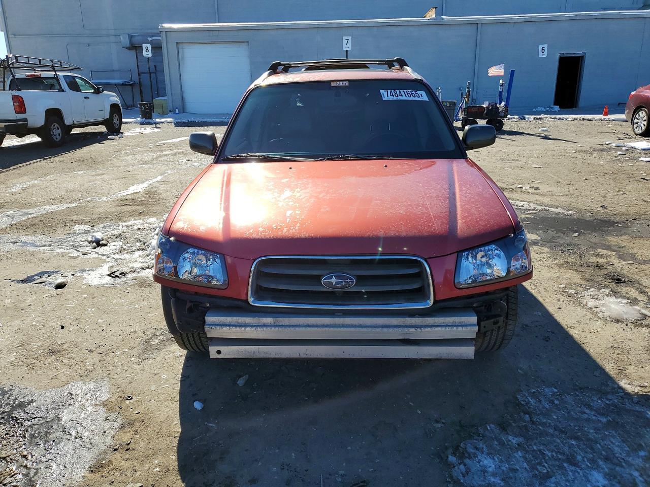 2005 Subaru Forester 2.5xs Ll Bean Оранжевый vin: JF1SG67645H737699