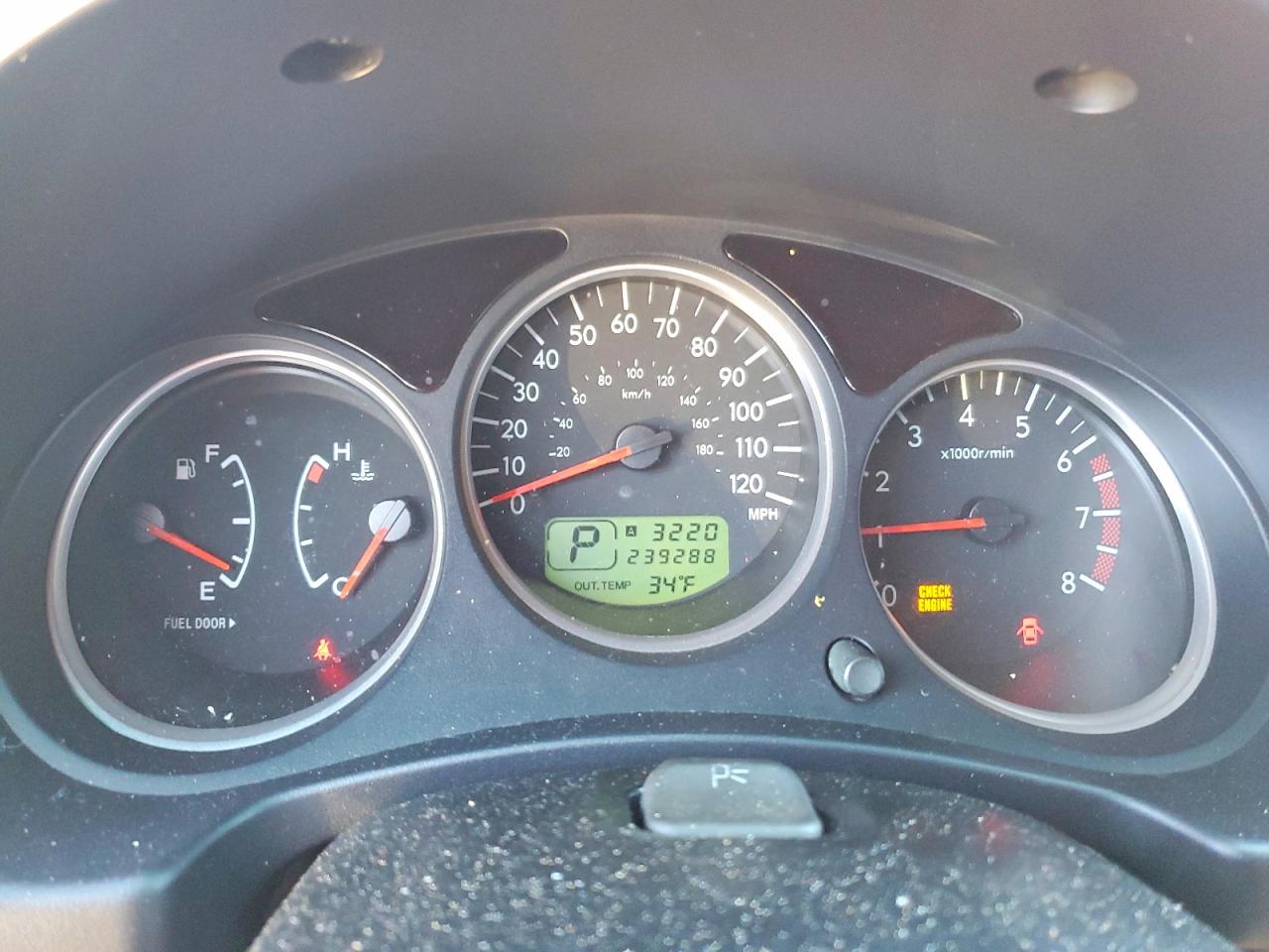 2005 Subaru Forester 2.5xs Ll Bean Оранжевый vin: JF1SG67645H737699