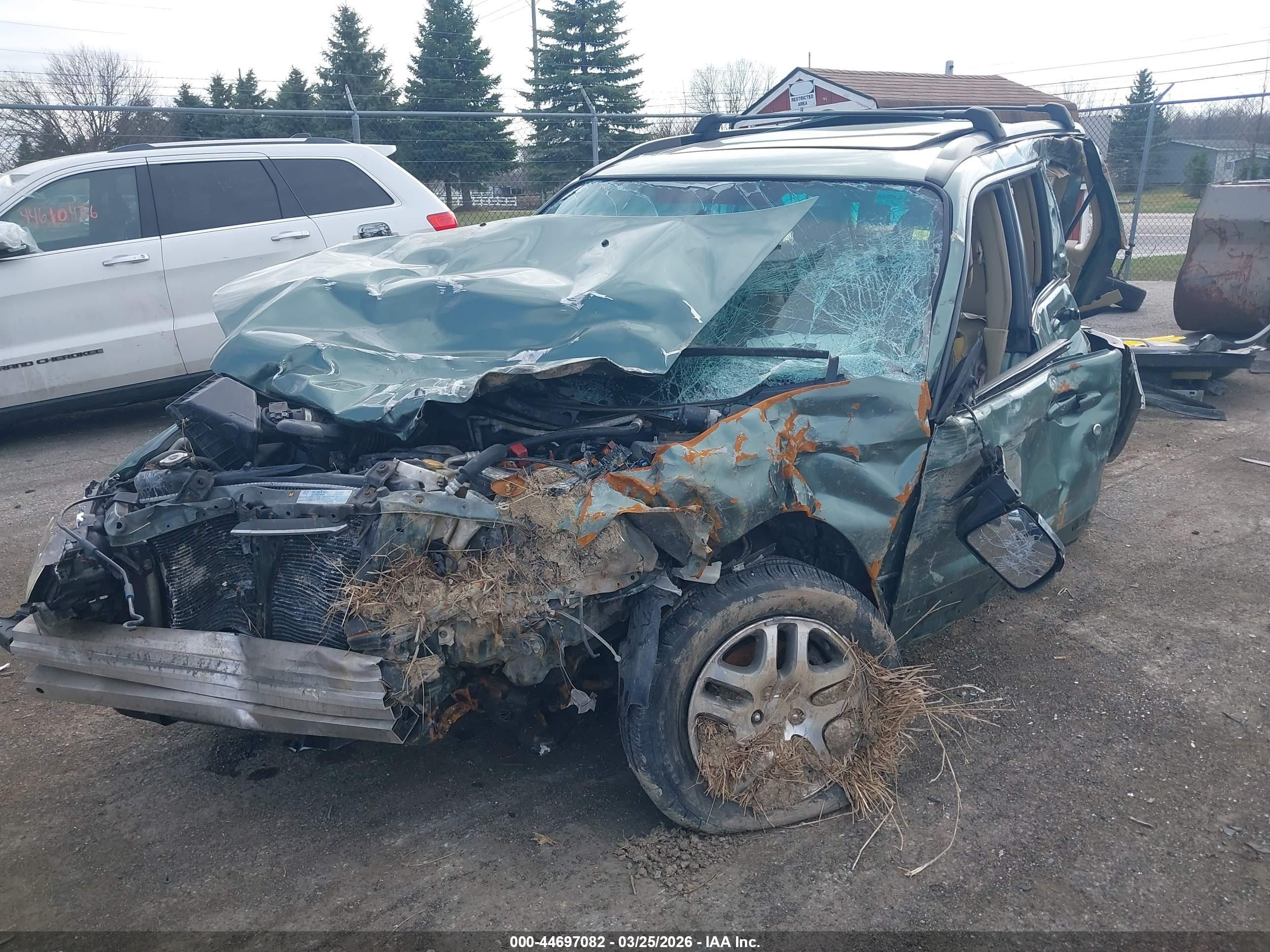 2006 Subaru Forester 2.5x L.l. Bean Edition Зеленый vin: JF1SG67646H707684