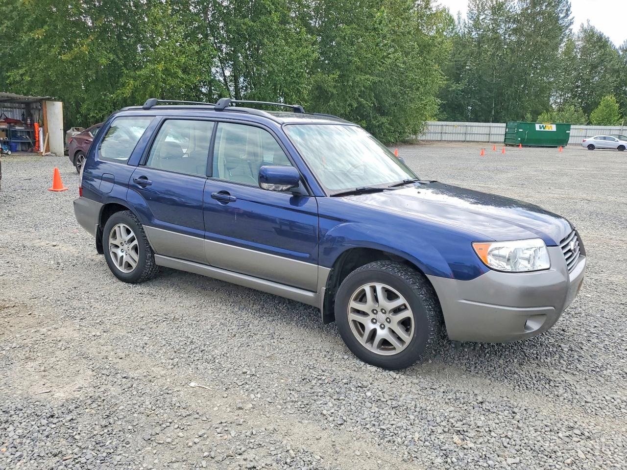 2006 Subaru Forester 2.5x Ll Bean Blue vin: JF1SG67646H721469
