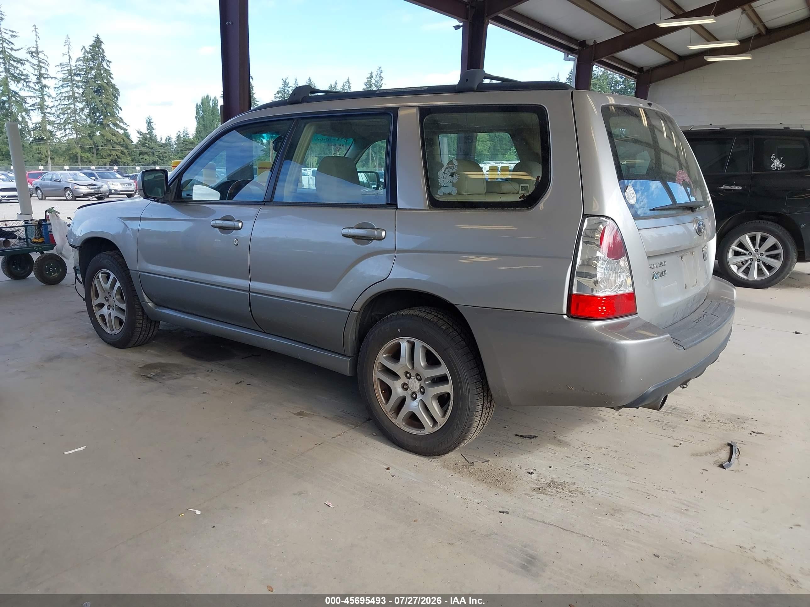 2006 Subaru Forester 2.5x L.l. Bean Edition Pewter vin: JF1SG67646H729913