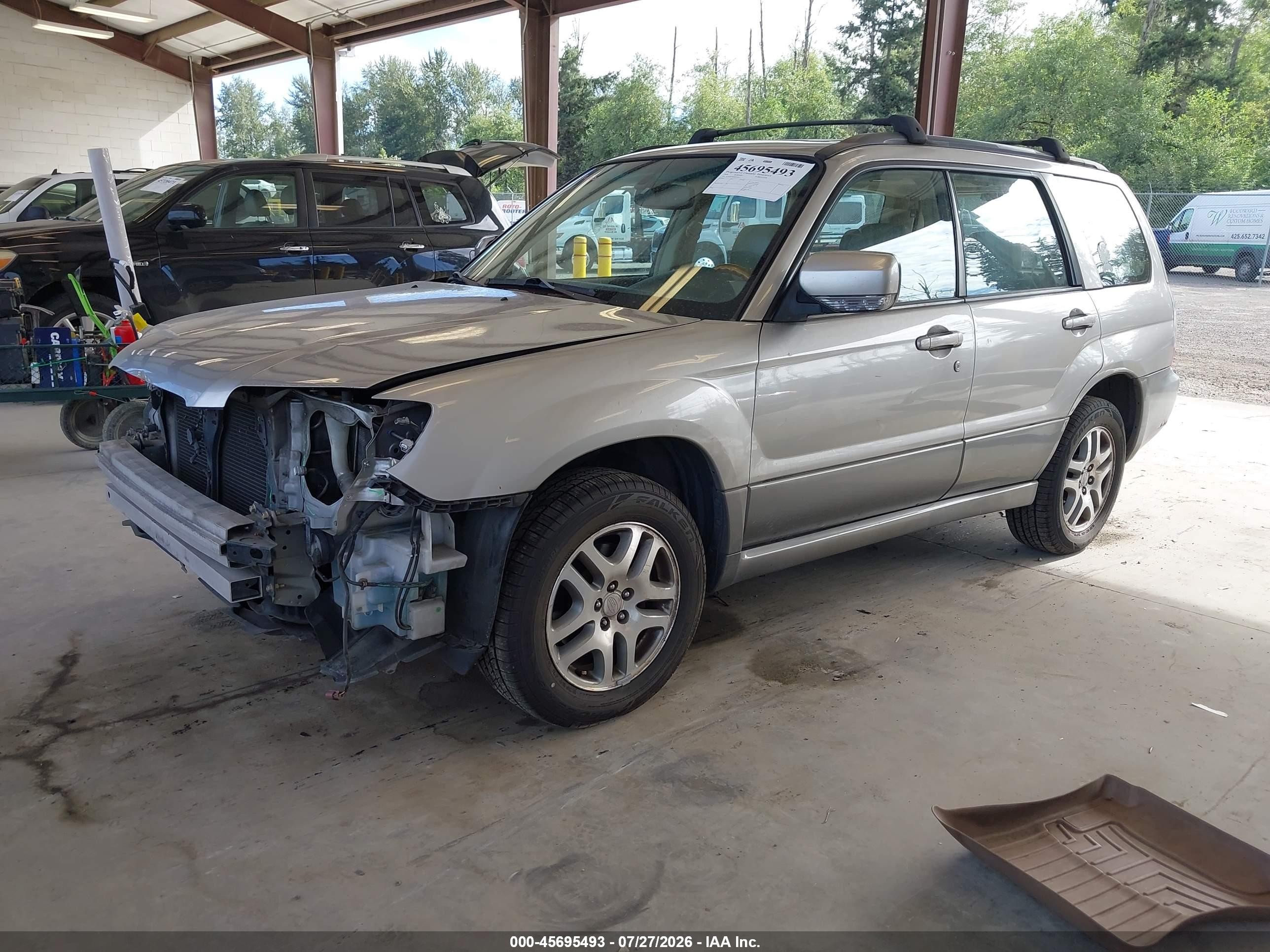2006 Subaru Forester 2.5x L.l. Bean Edition Pewter vin: JF1SG67646H729913