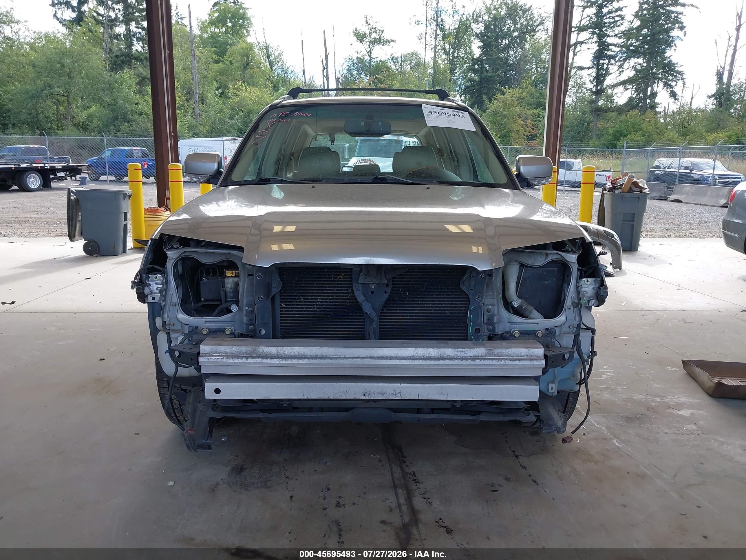 2006 Subaru Forester 2.5x L.l. Bean Edition Pewter vin: JF1SG67646H729913