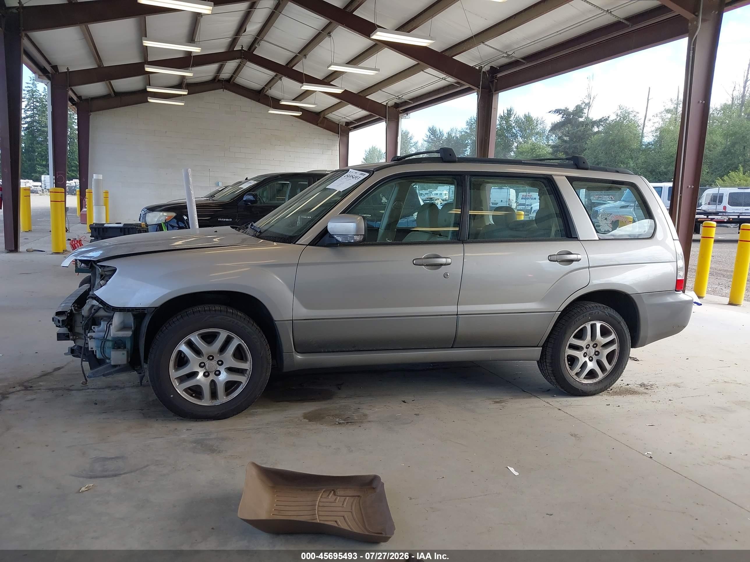 2006 Subaru Forester 2.5x L.l. Bean Edition Pewter vin: JF1SG67646H729913