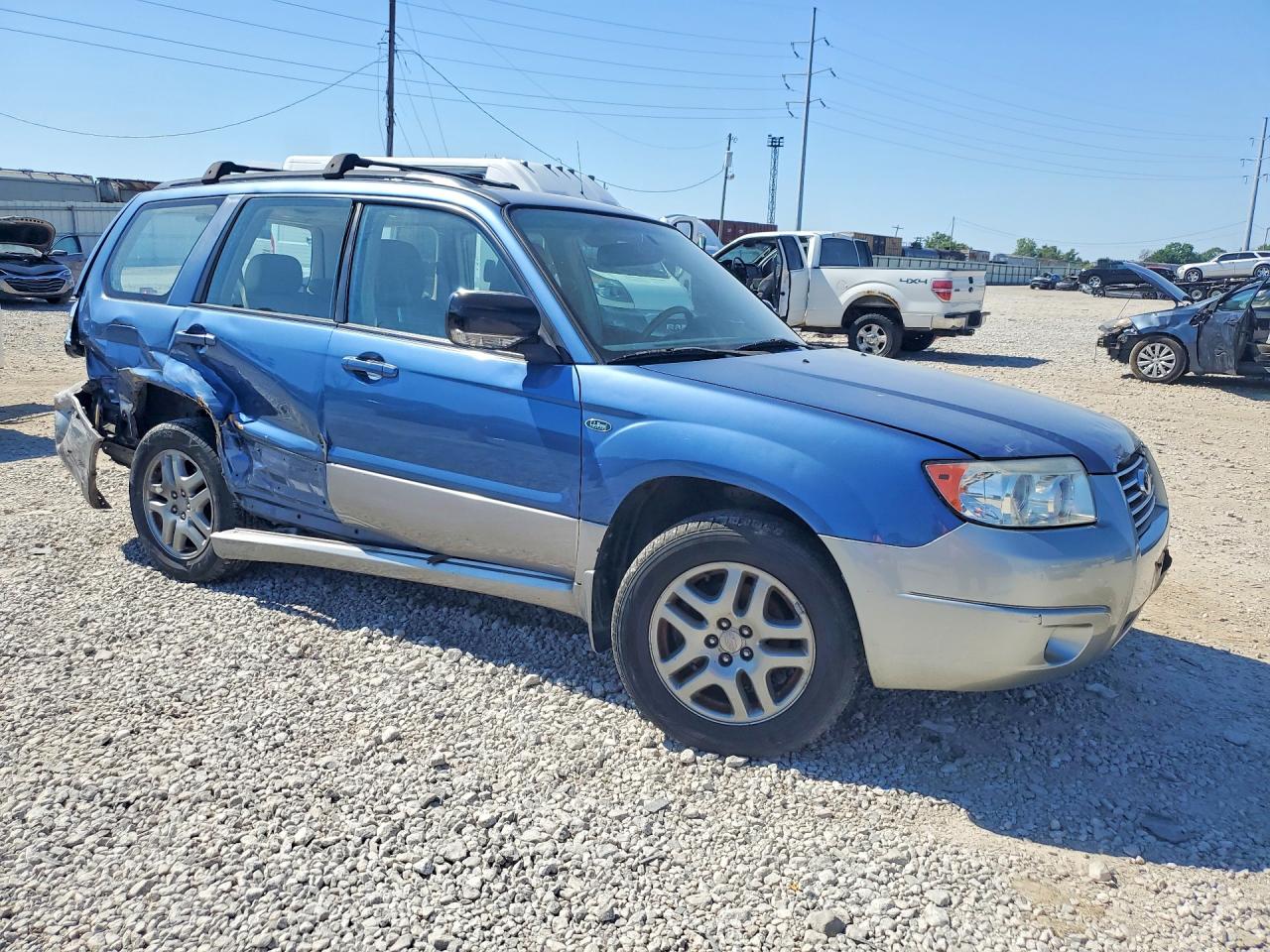 2008 Subaru Forester 2.5x Ll Bean Blue vin: JF1SG67648H732071