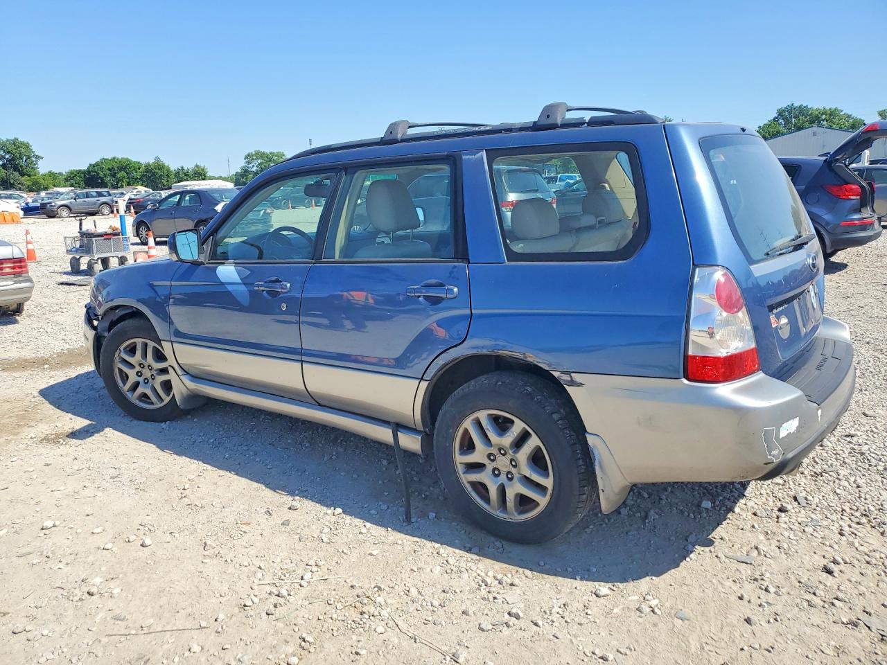 2008 Subaru Forester 2.5x Ll Bean Blue vin: JF1SG67648H732071