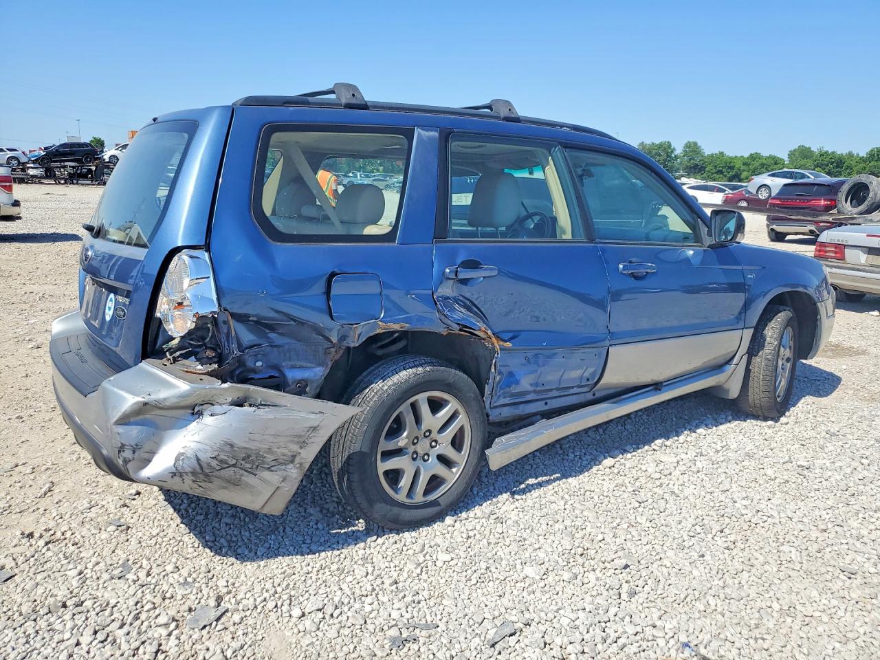 2008 Subaru Forester 2.5x Ll Bean Blue vin: JF1SG67648H732071