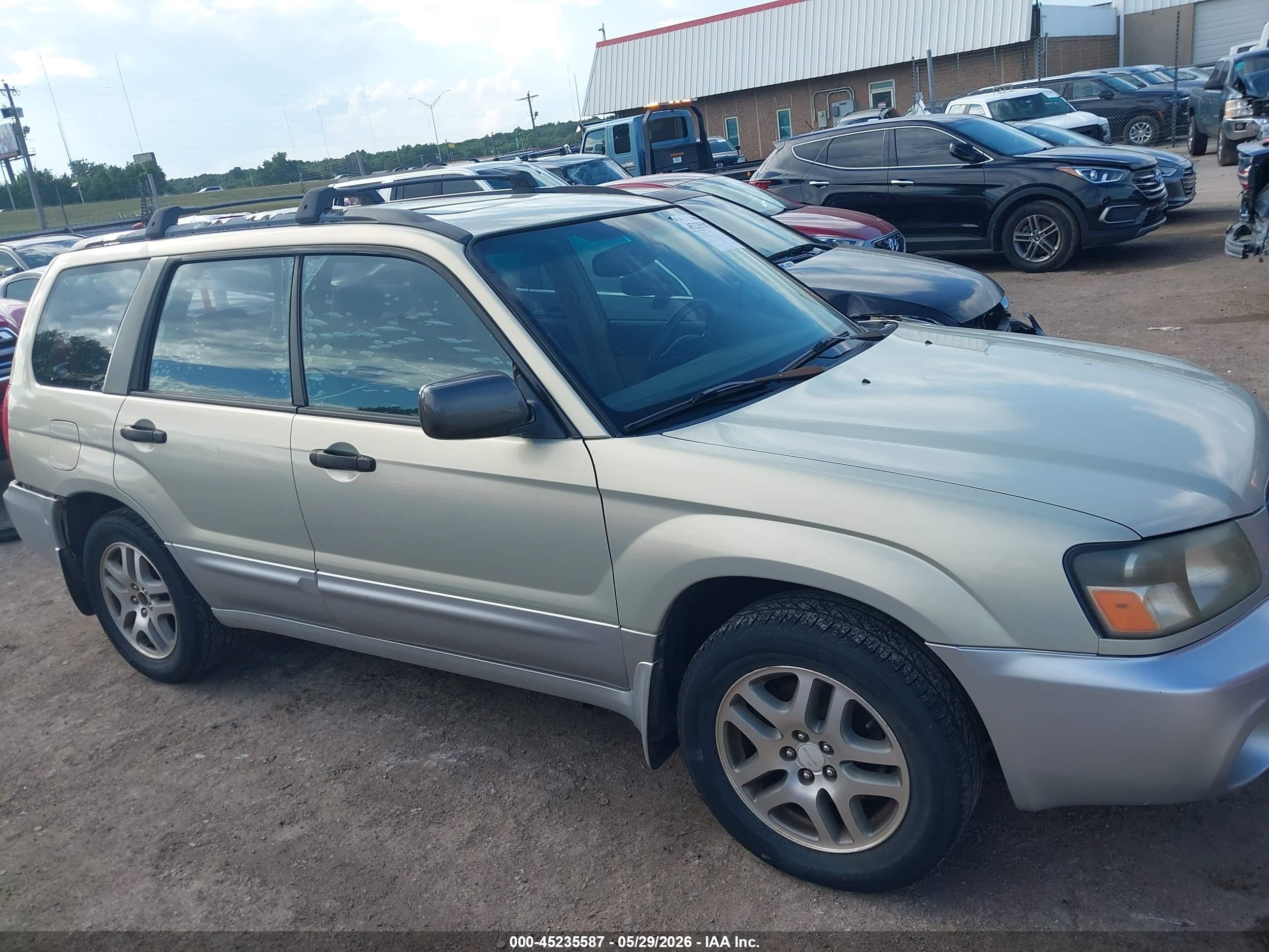 2005 Subaru Forester 2.5xs L.l. Bean Beige vin: JF1SG67655H700631