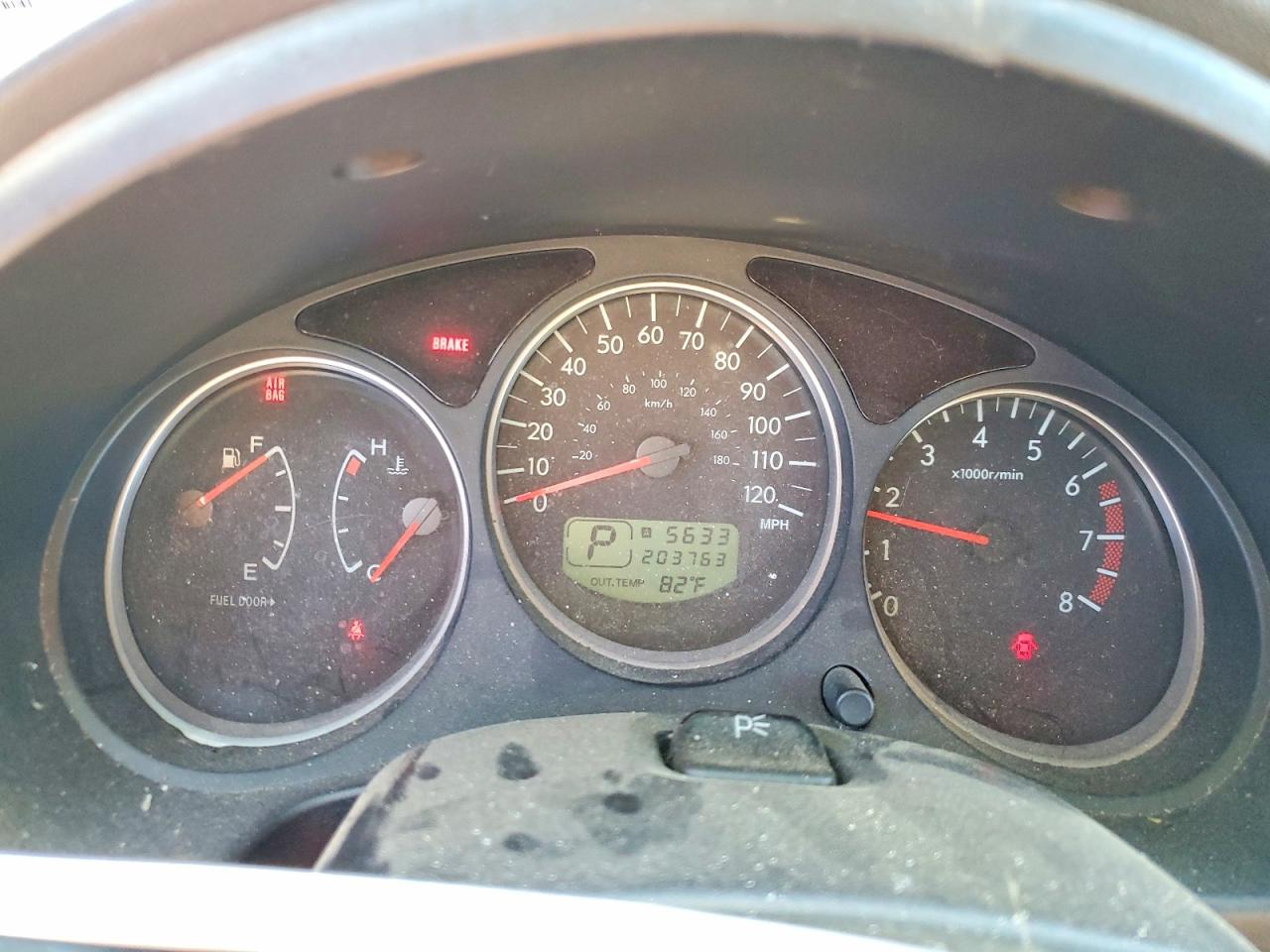 2005 Subaru Forester Silver vin: JF1SG67655H723892