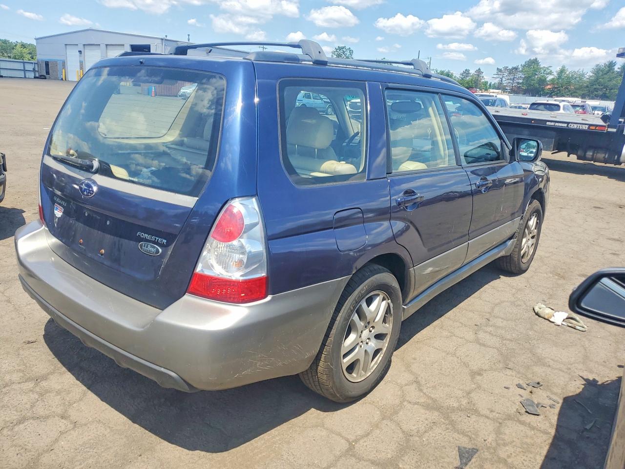 2006 Subaru Forester 2.5x Ll Bean Blue vin: JF1SG67656H705653
