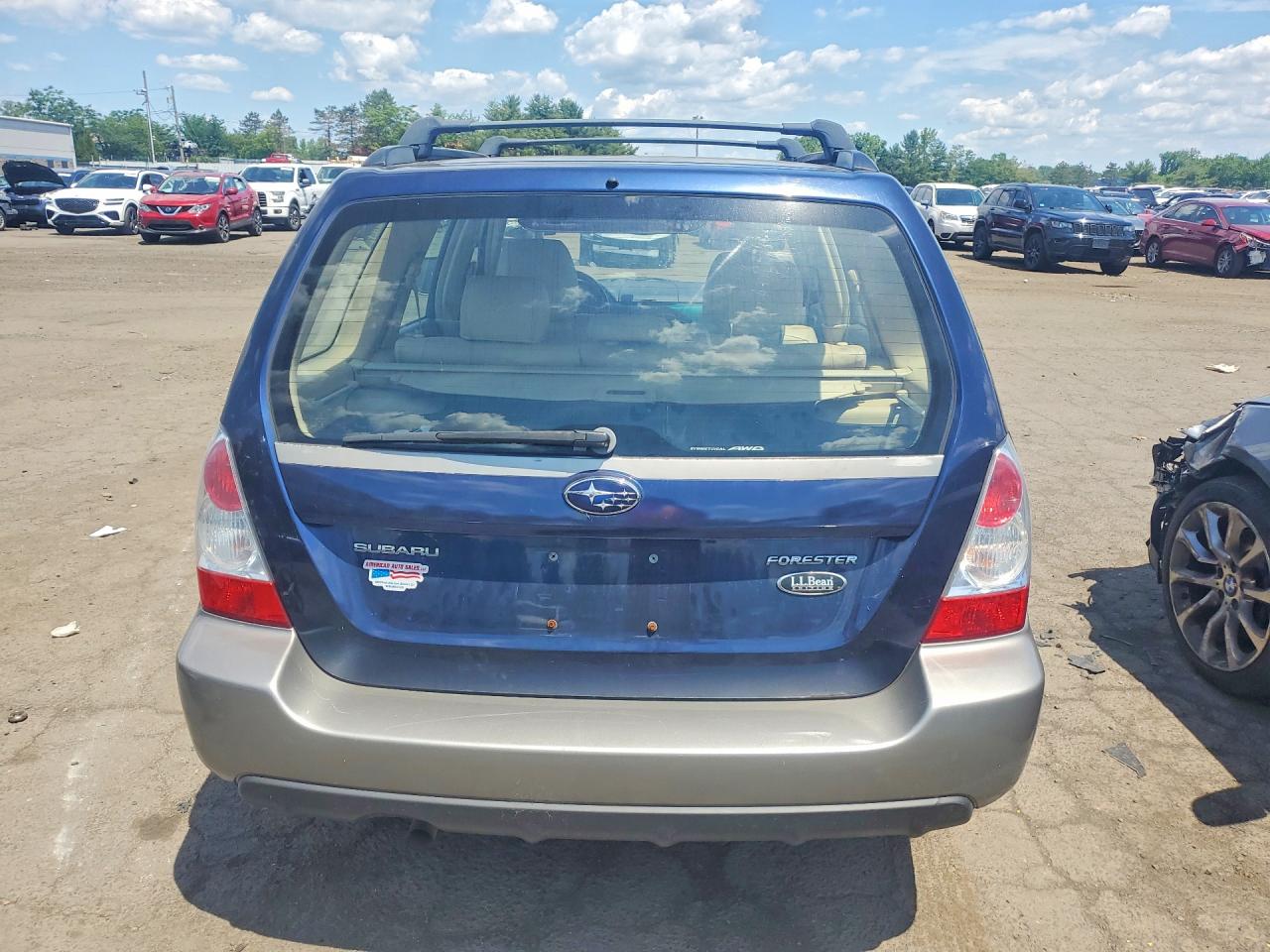 2006 Subaru Forester 2.5x Ll Bean Blue vin: JF1SG67656H705653