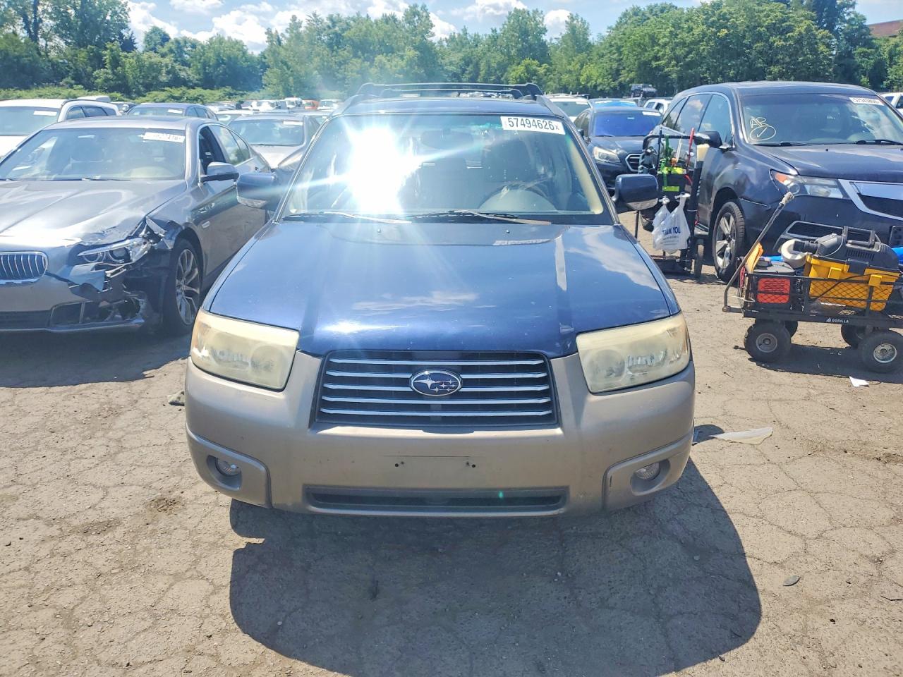2006 Subaru Forester 2.5x Ll Bean Blue vin: JF1SG67656H705653