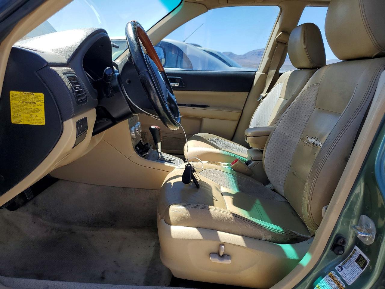 2006 Subaru Forester 2.5x Ll Bean Зеленый vin: JF1SG67656H748230