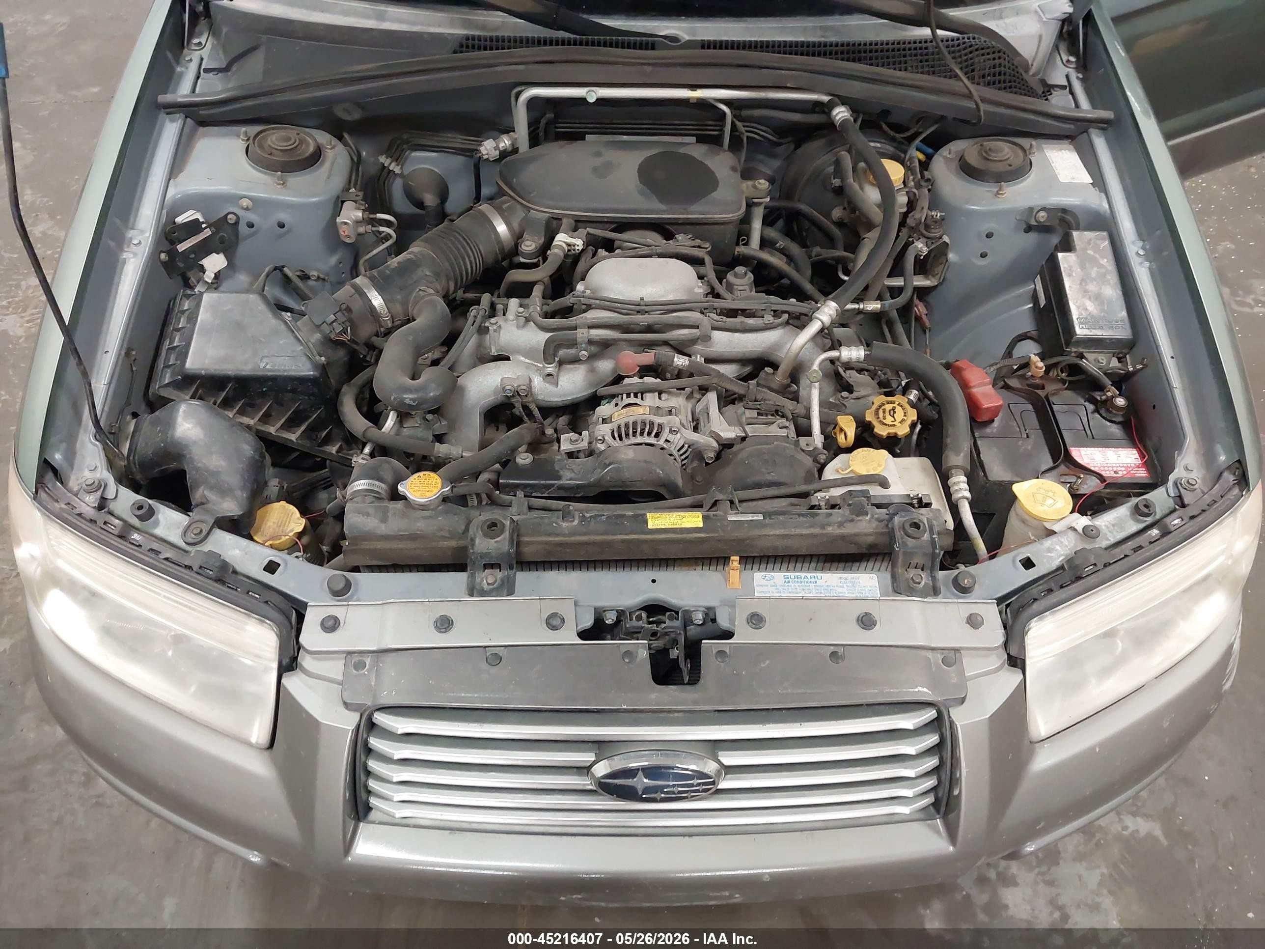 2006 Subaru Forester 2.5x Ll Bean Green vin: JF1SG67666H736636