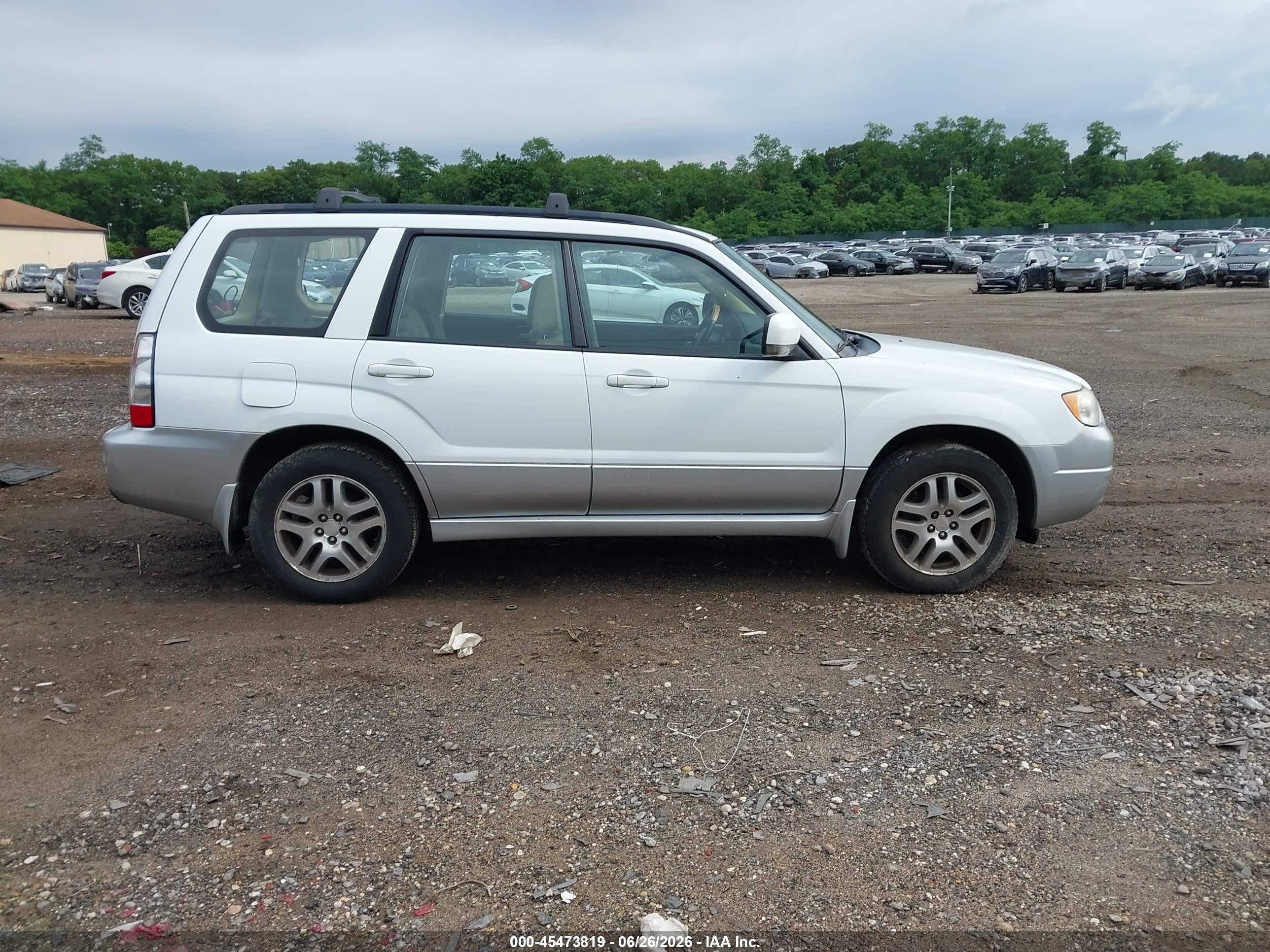 2006 Subaru Forester 2.5x L.l. Bean Edition White vin: JF1SG67666H740749