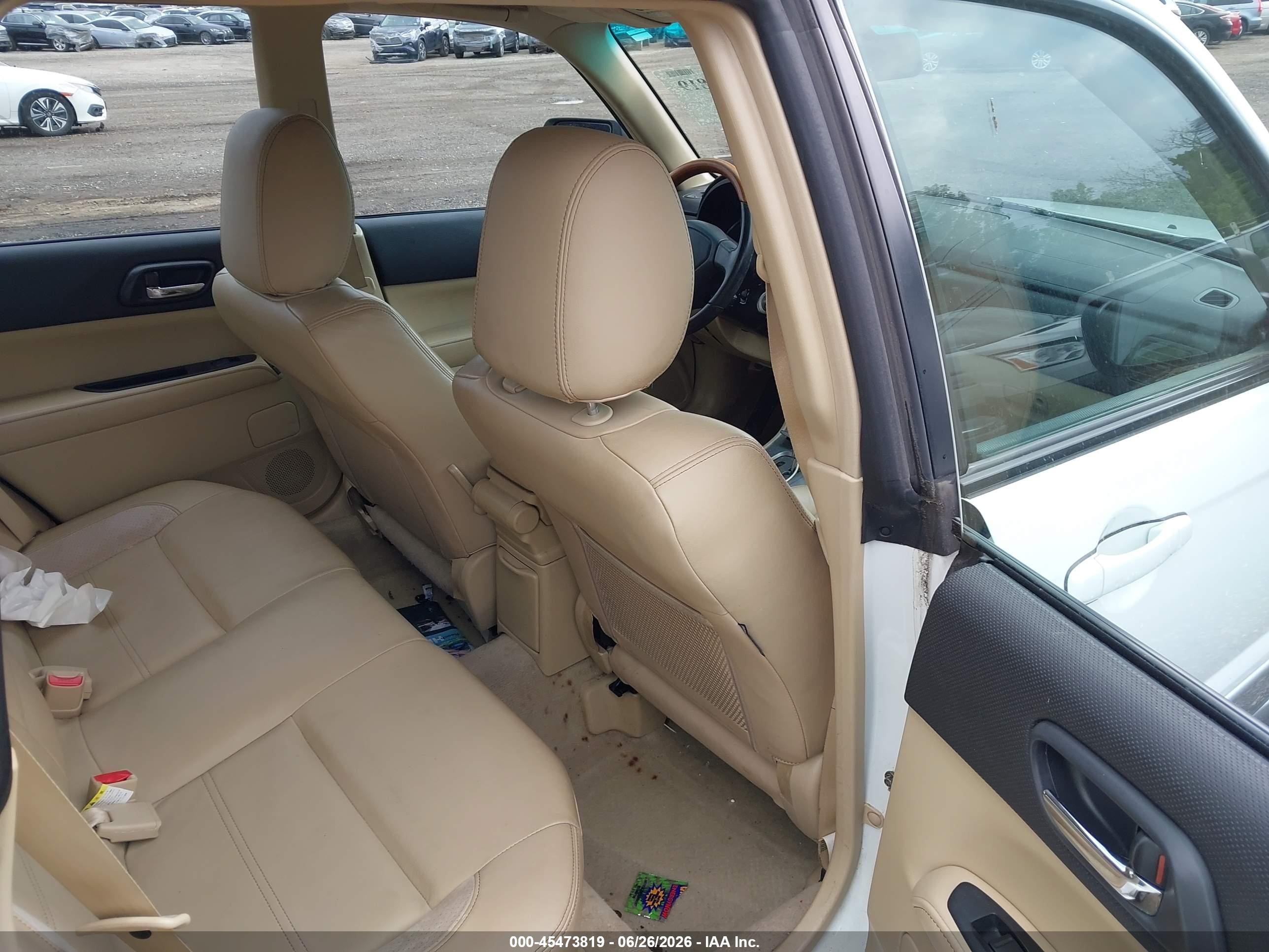 2006 Subaru Forester 2.5x L.l. Bean Edition White vin: JF1SG67666H740749