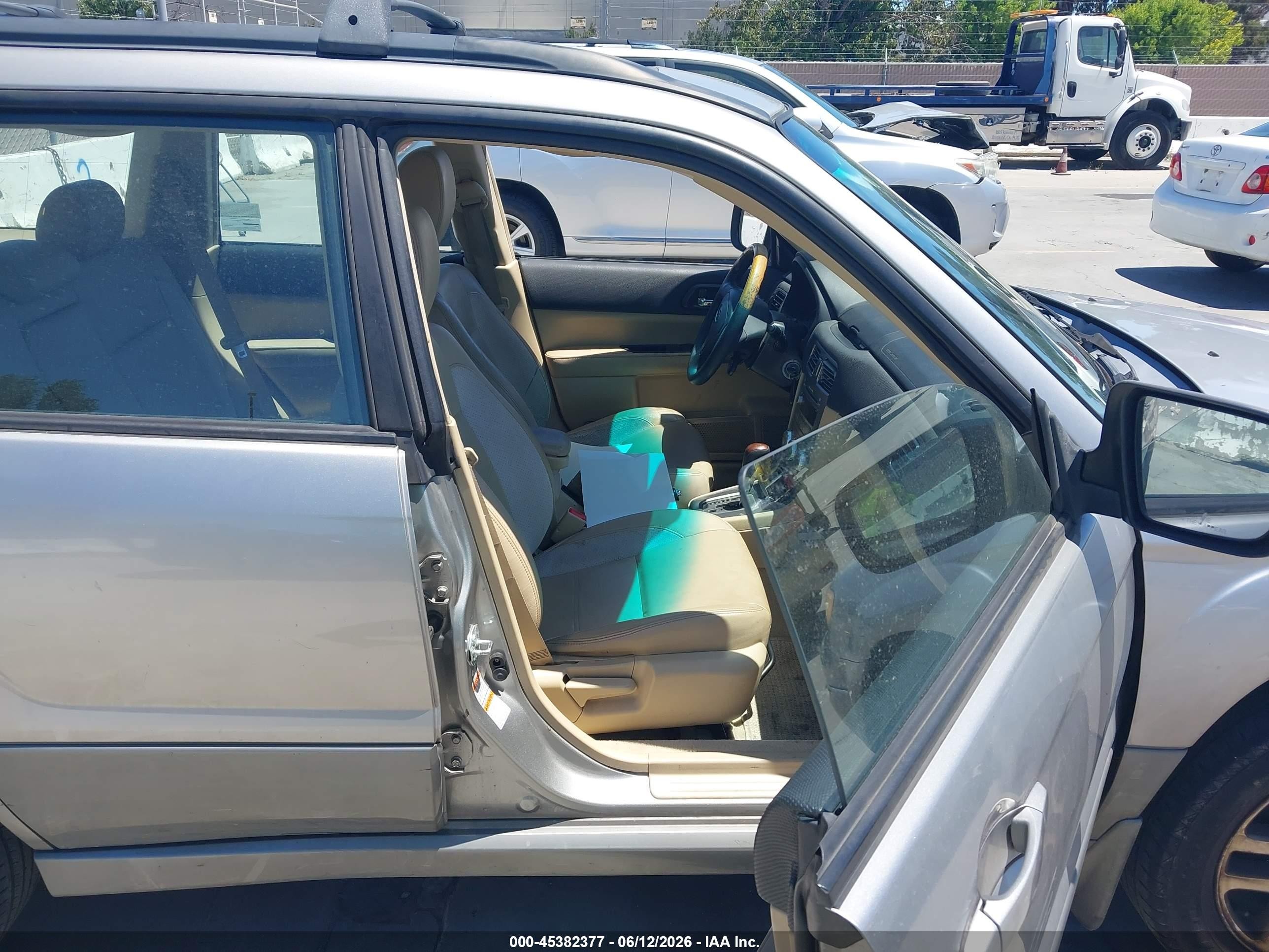 2006 Subaru Forester 2.5x L.l. Bean Edition Tan vin: JF1SG67676H715892