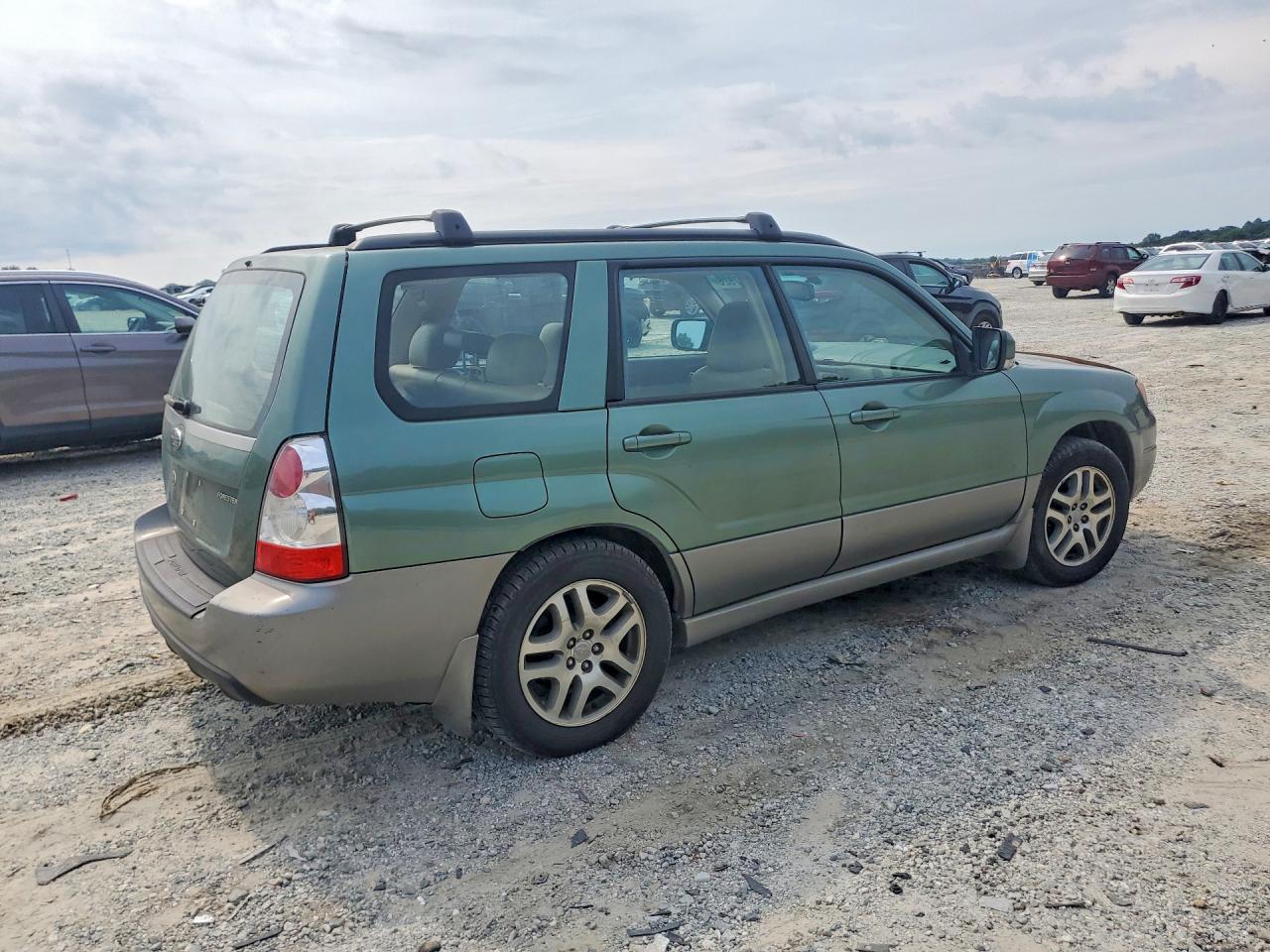 2006 Subaru Forester 2.5x Ll Bean Зеленый vin: JF1SG67676H748598