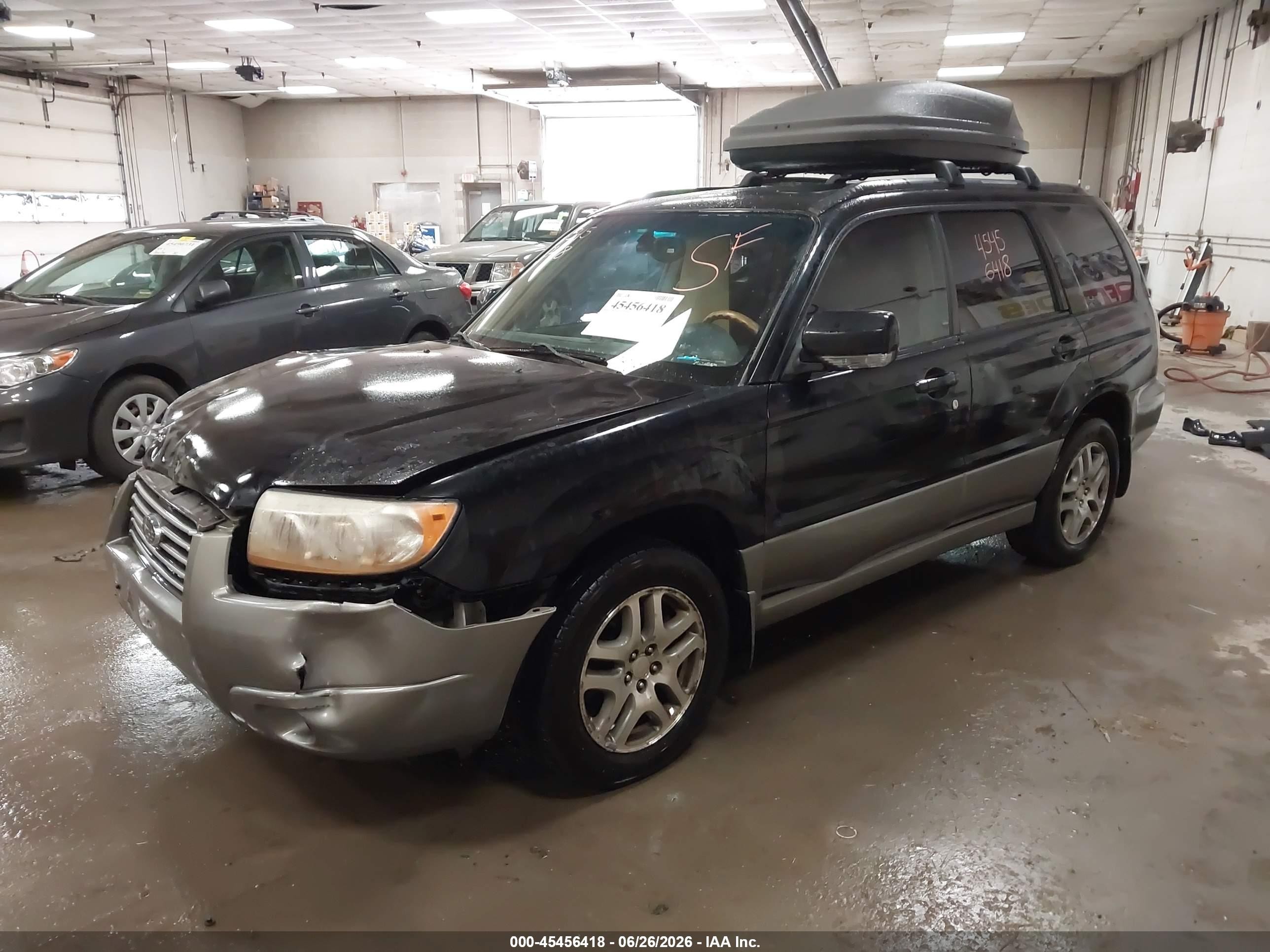 2006 Subaru Forester 2.5x L.l. Bean Edition Black vin: JF1SG67686H732085