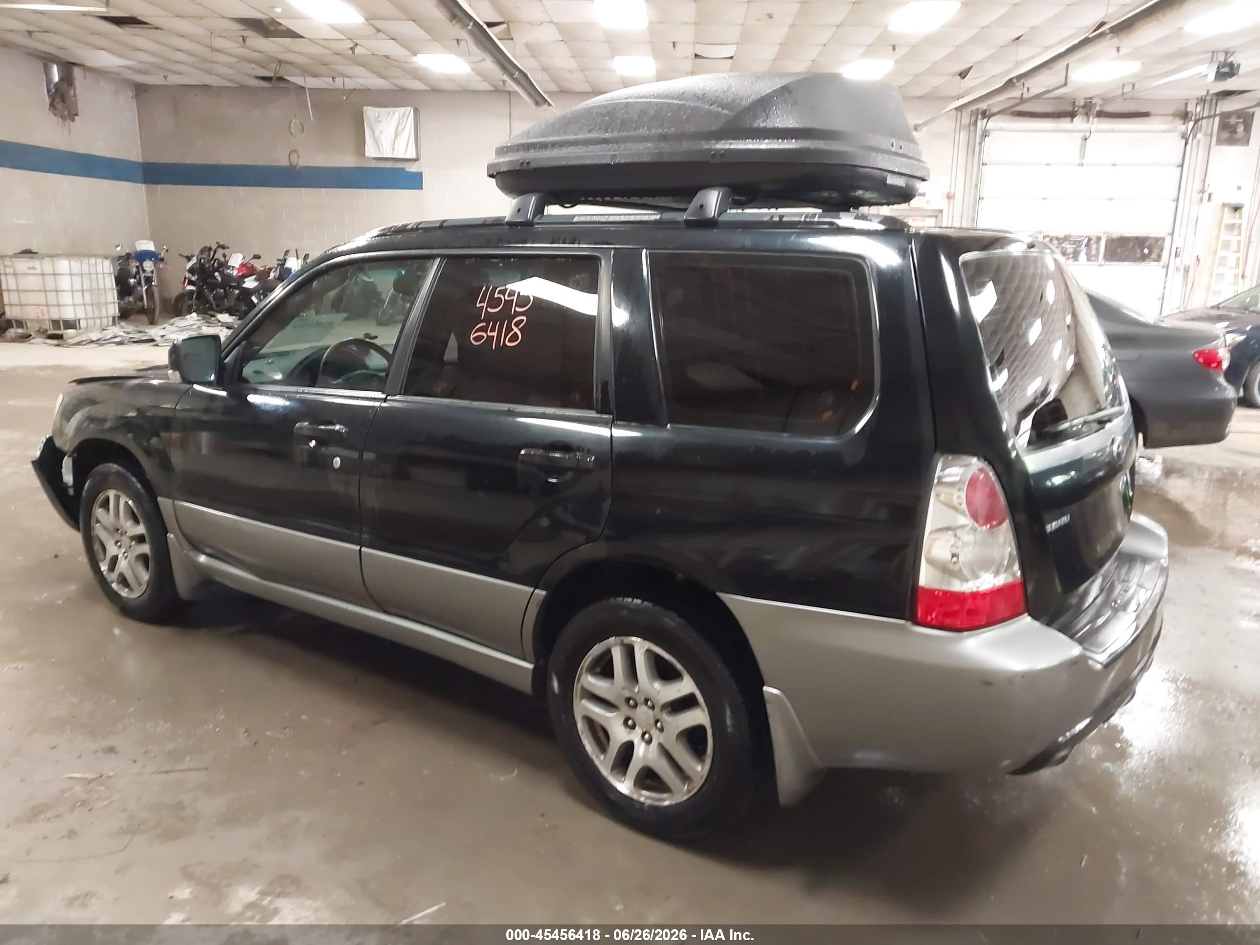 2006 Subaru Forester 2.5x L.l. Bean Edition Black vin: JF1SG67686H732085
